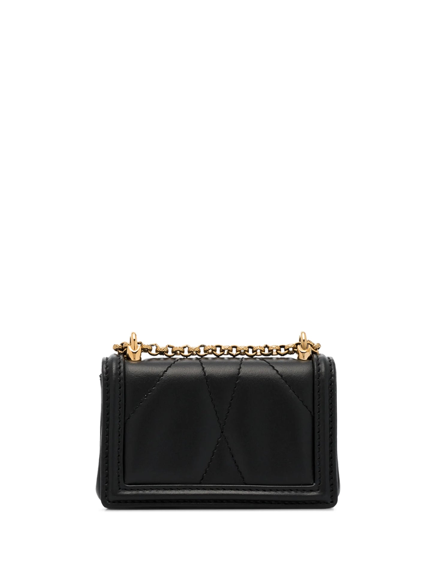 micro Devotion quilted crossbody bag