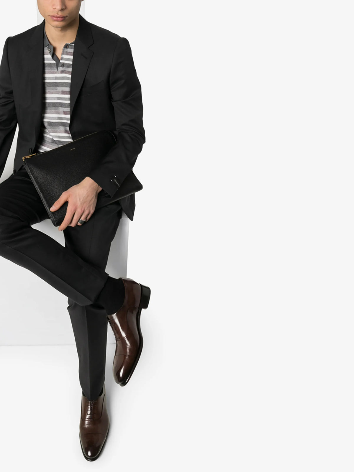 classic lace-up Oxford shoes