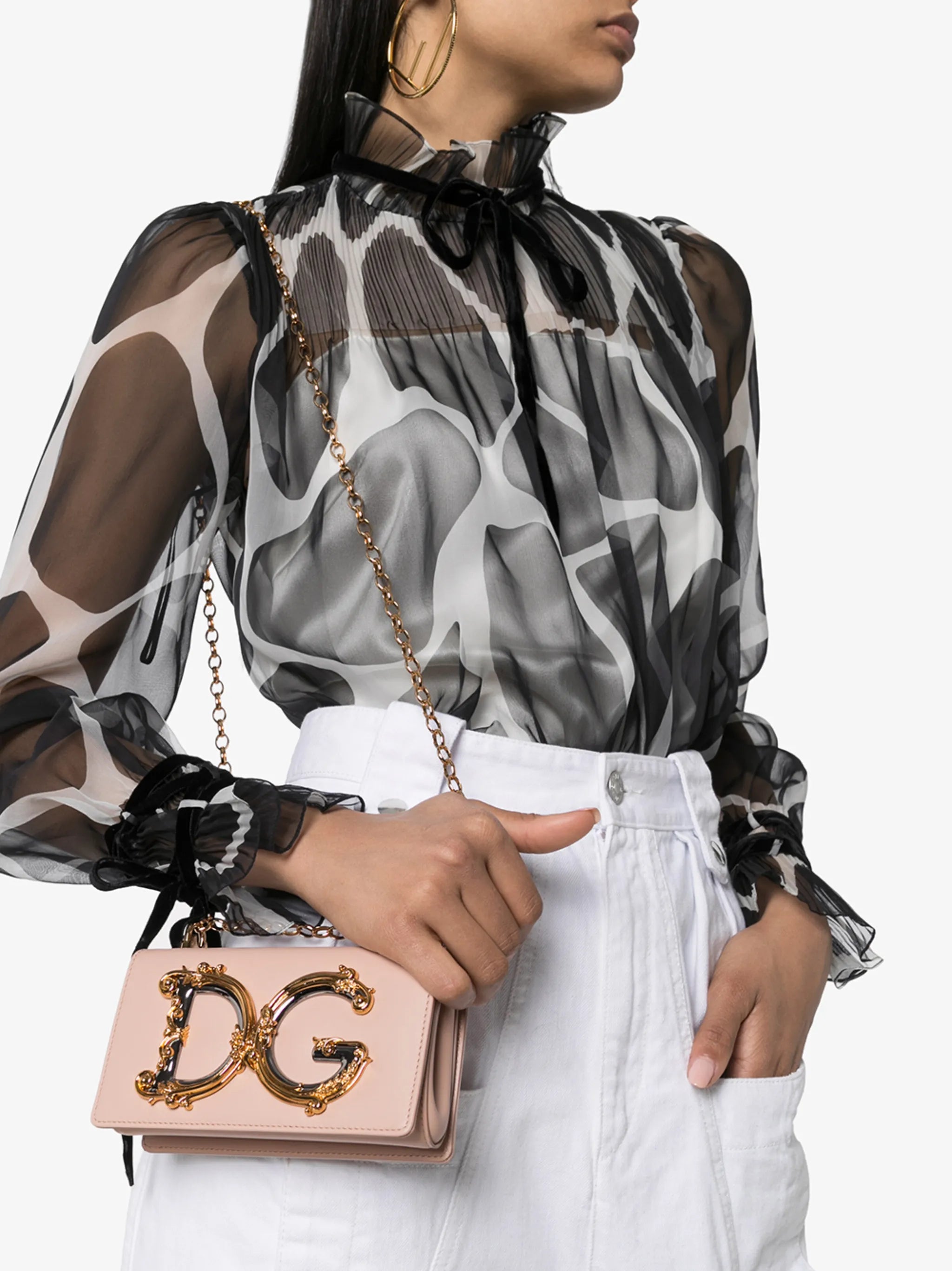 DG Girls leather phone bag