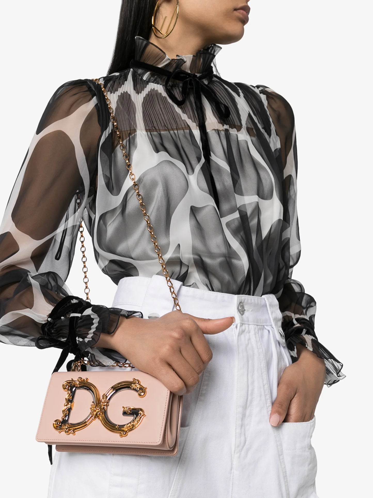DG Girls leather phone bag