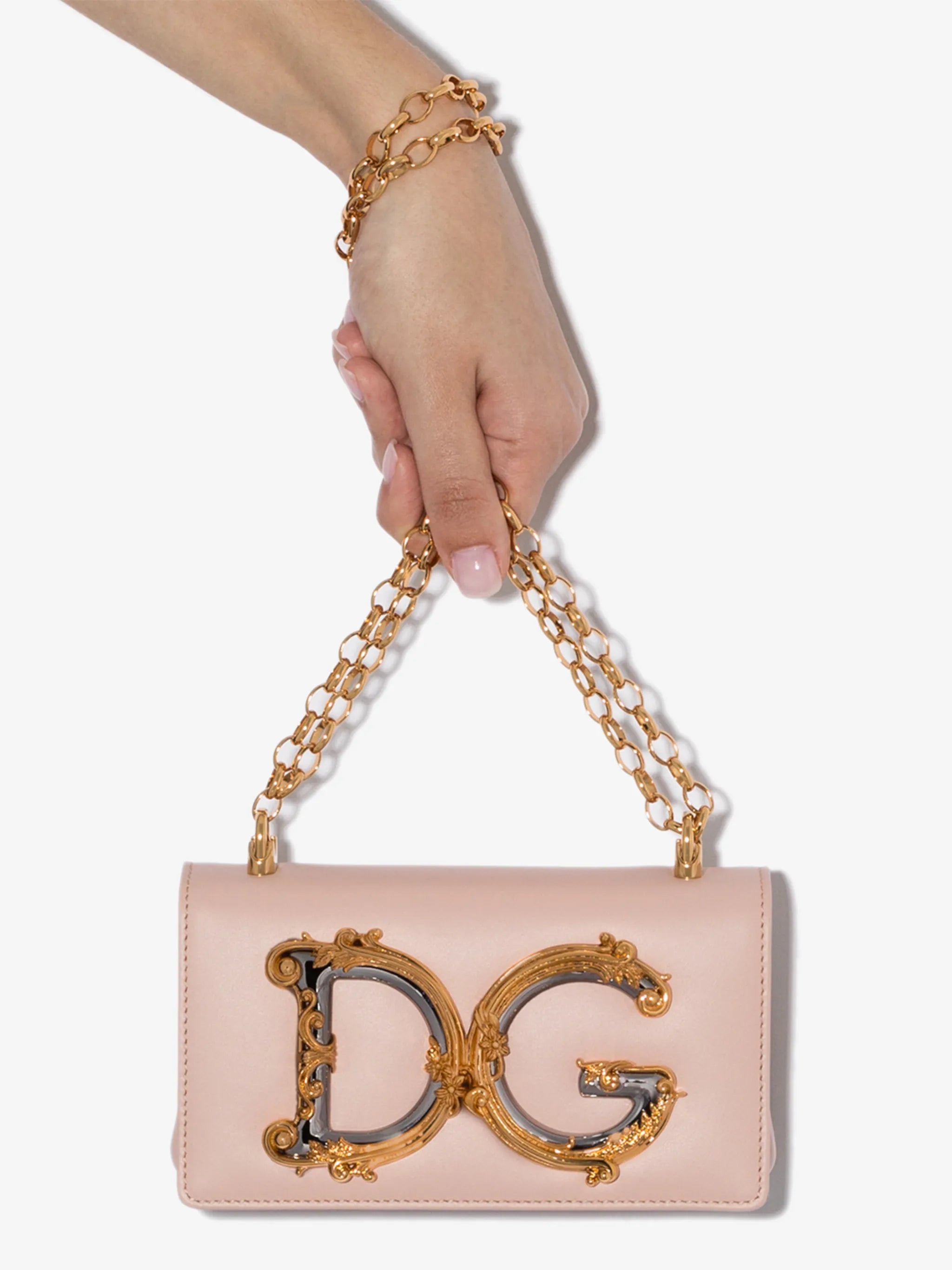 DG Girls leather mini bag