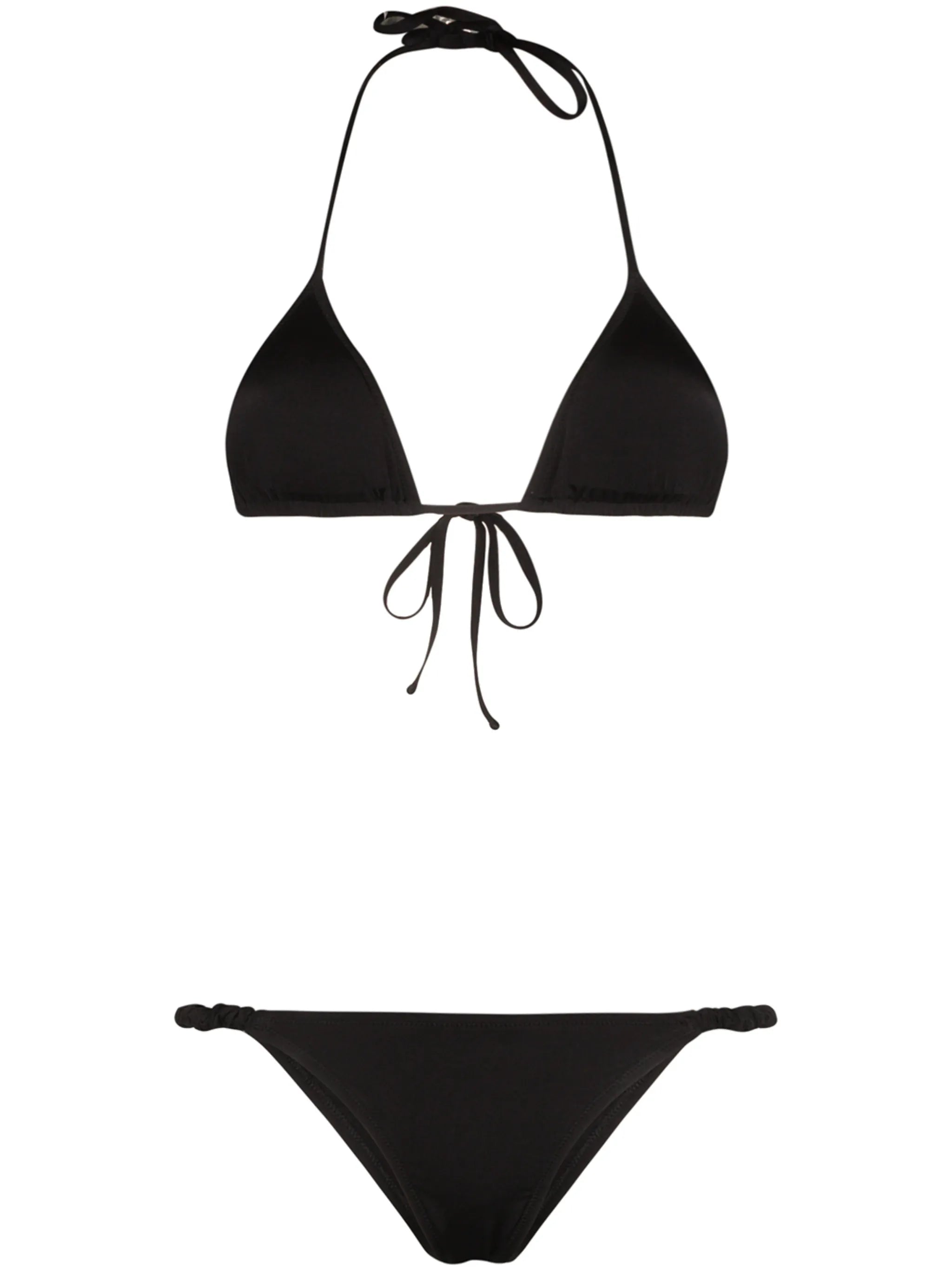 scrunchie triangle bikini