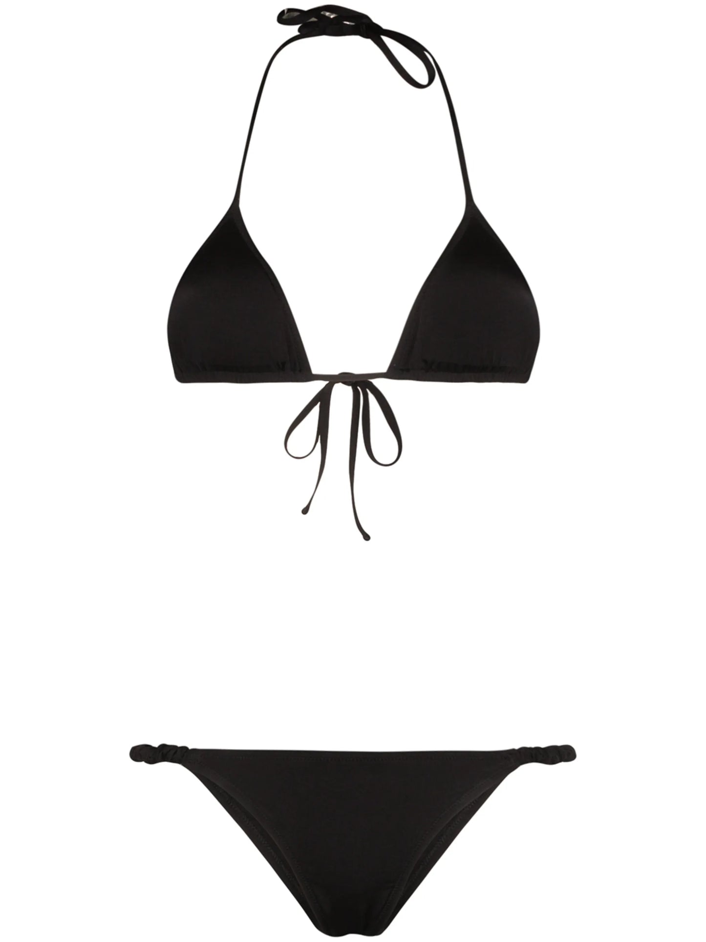 scrunchie triangle bikini