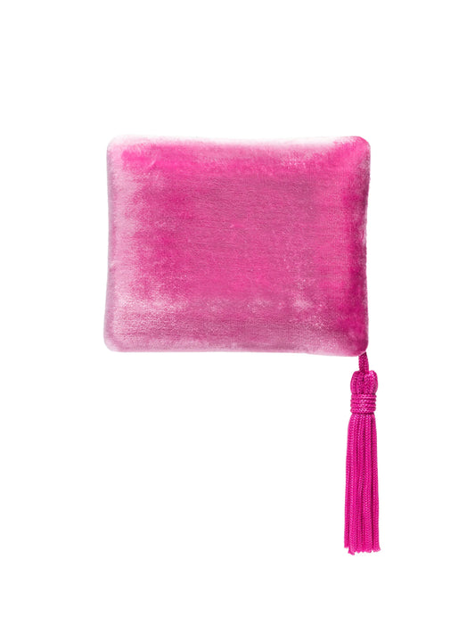 tassel-trimmed velvet case
