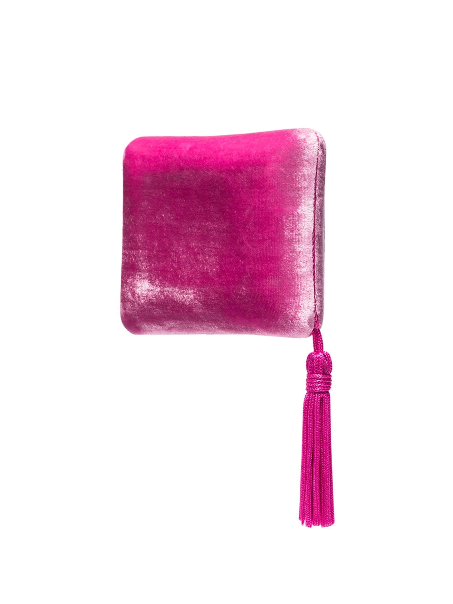 tassel-trimmed velvet case