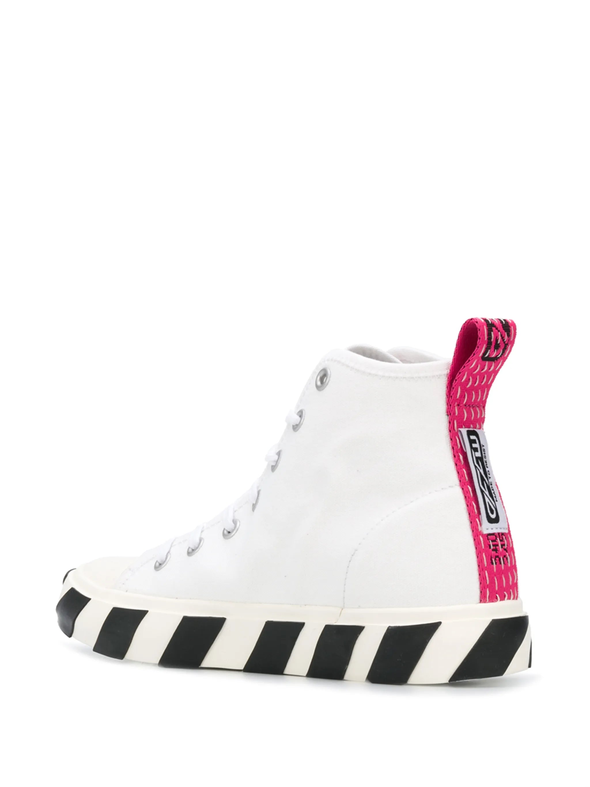 Arrows patch high-top sneakers