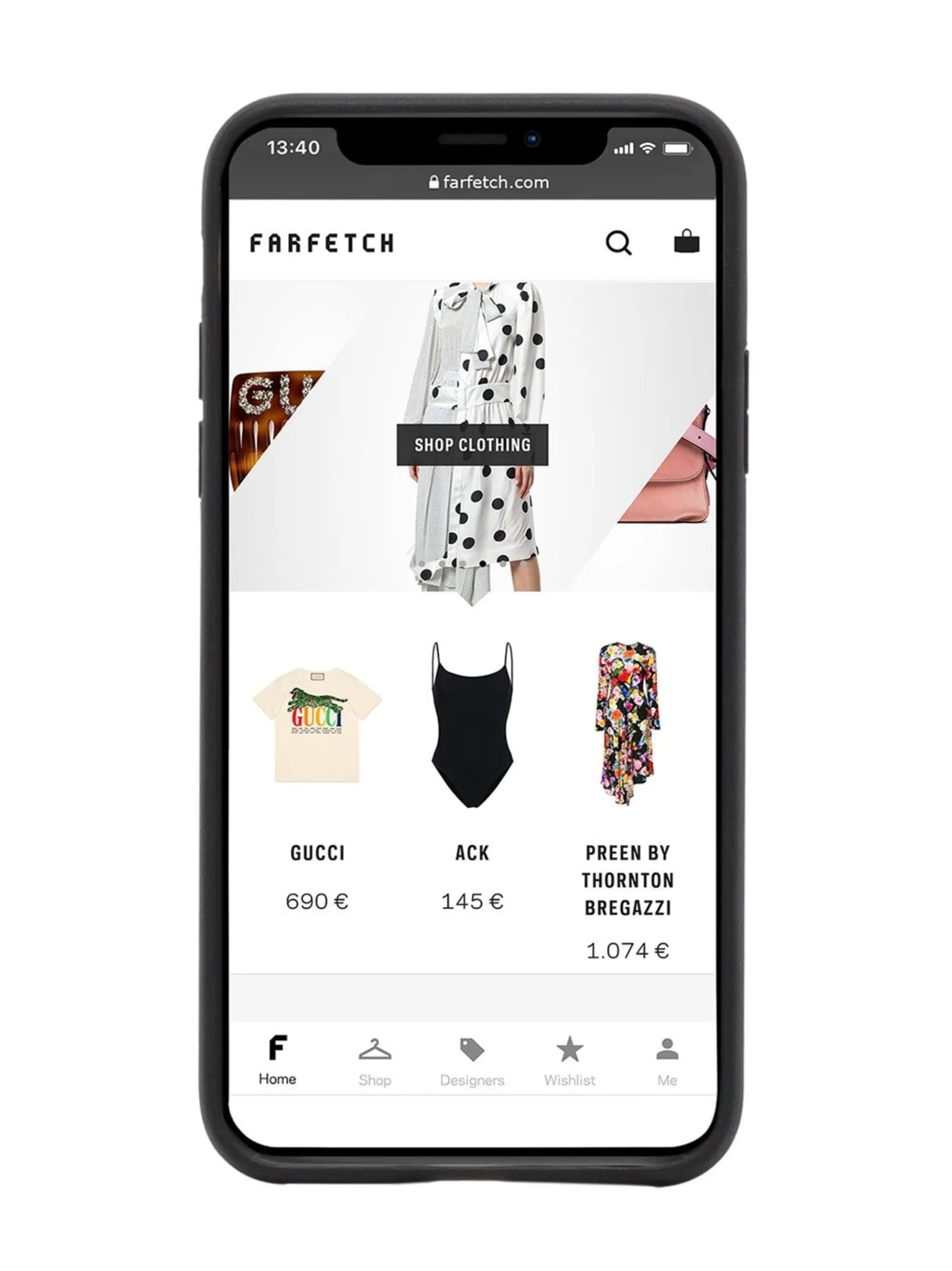 Marcelo Burlon Cross 3D iPhone case