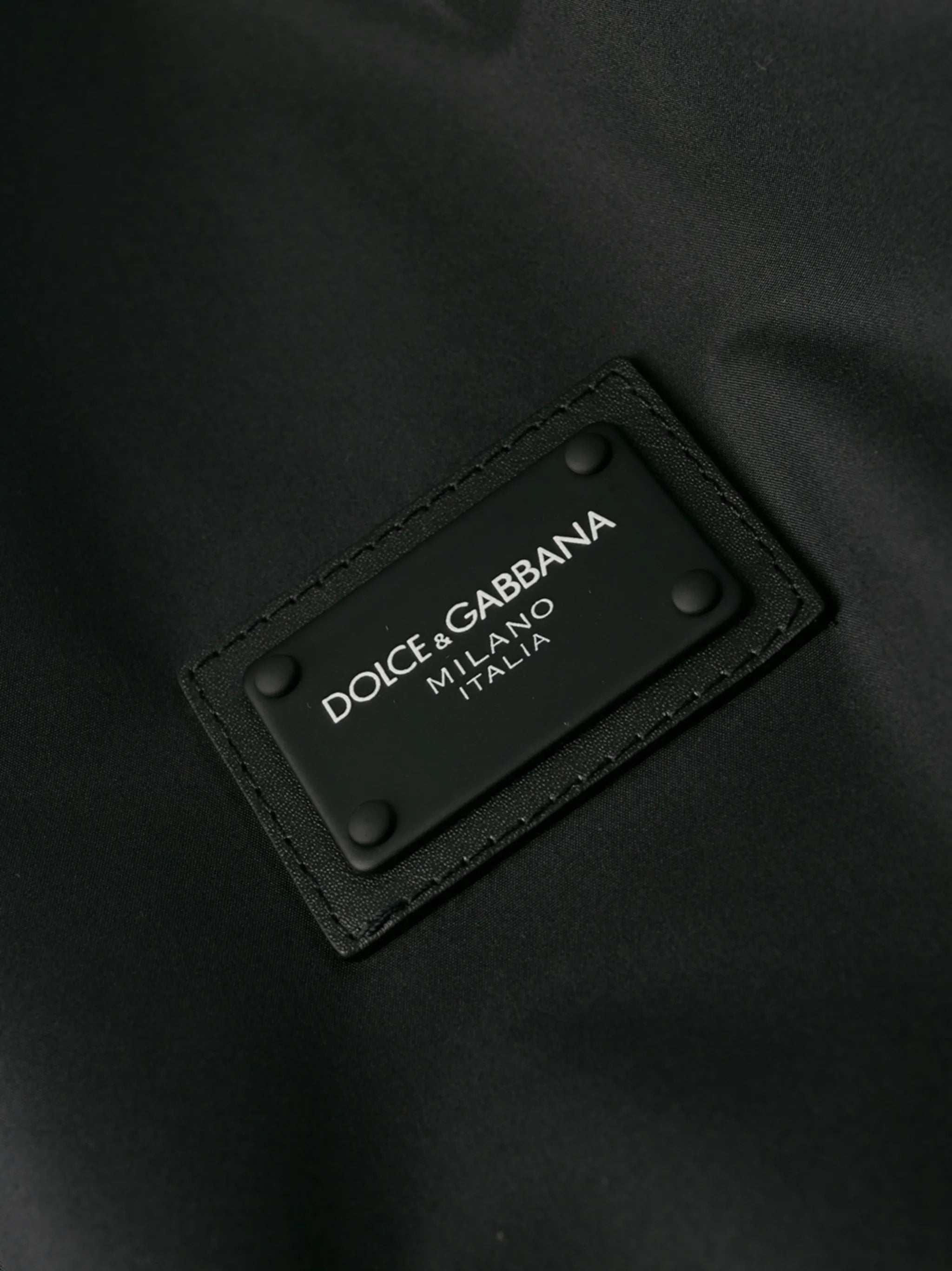 logo-appliqué hooded jacket