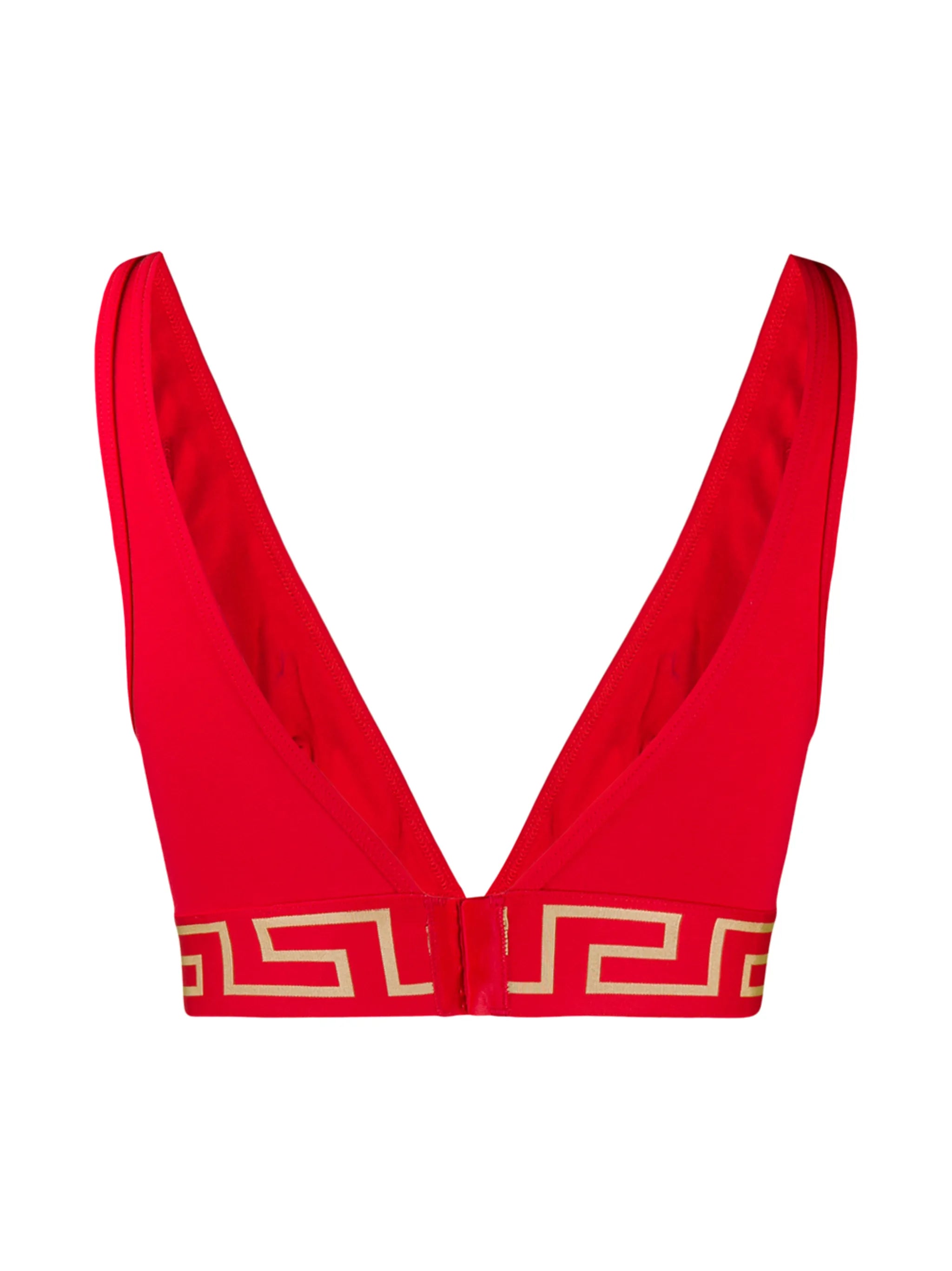 Greca Border triangle bralette