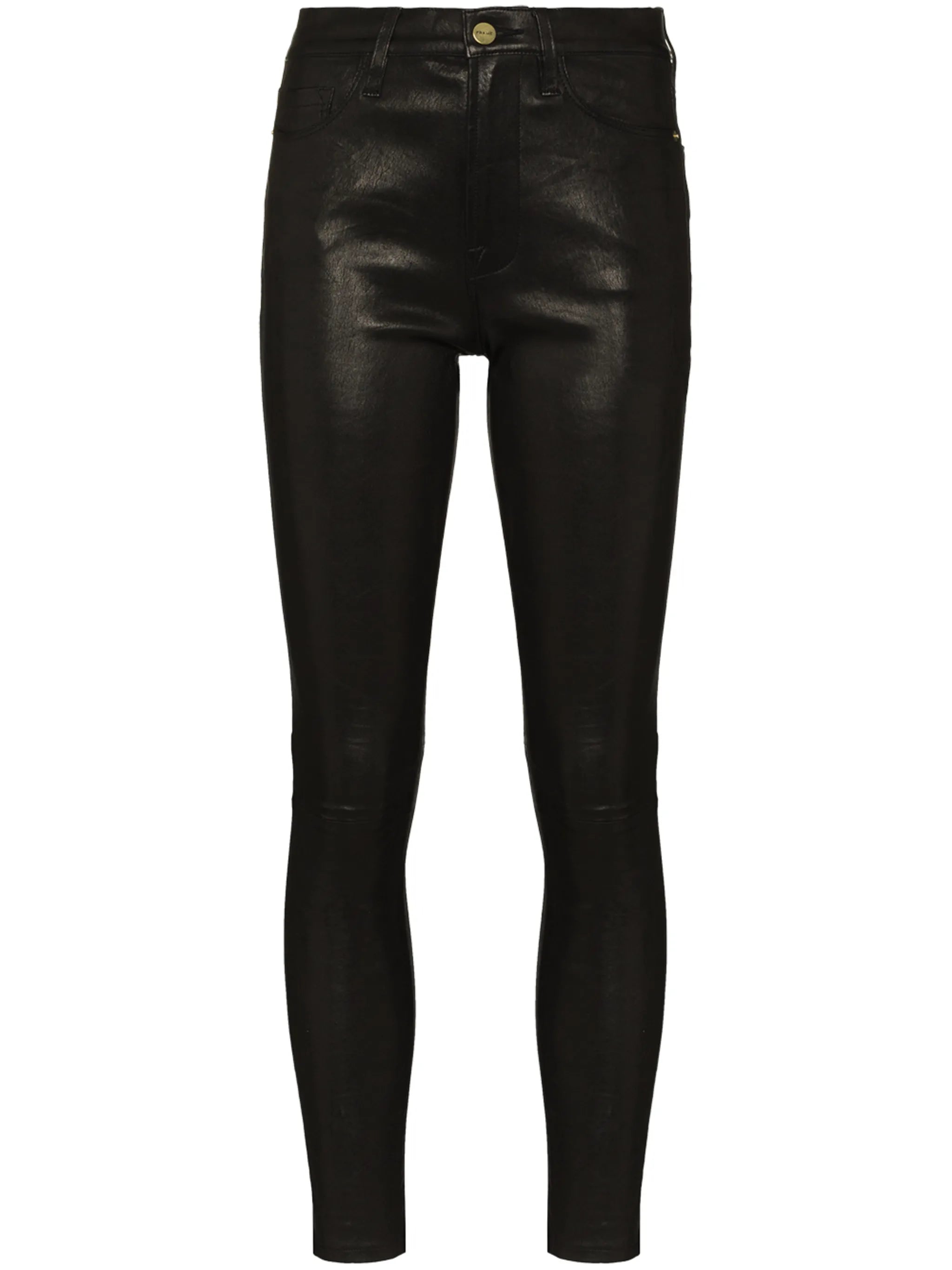 Le High skinny leather trousers