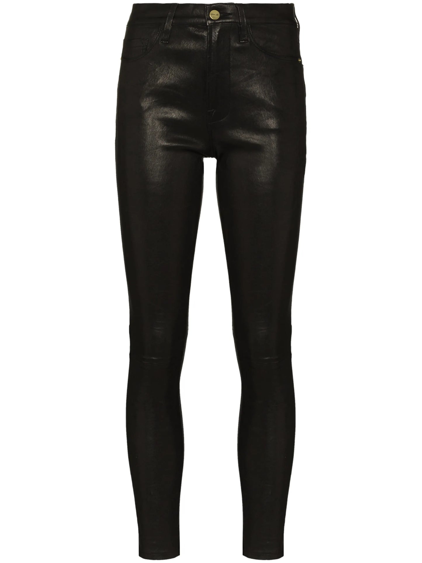 Le High skinny leather trousers