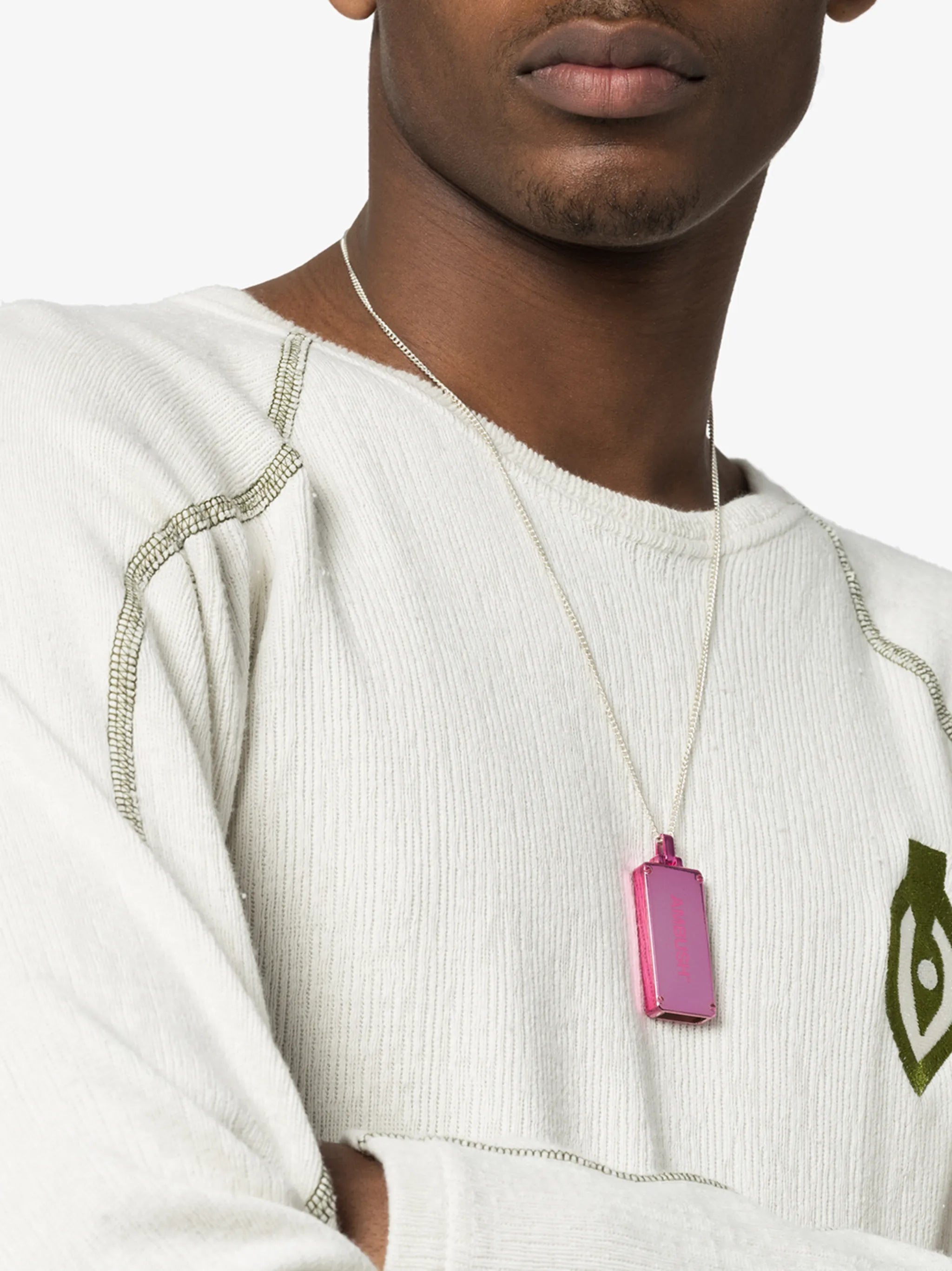 USB sterling silver necklace
