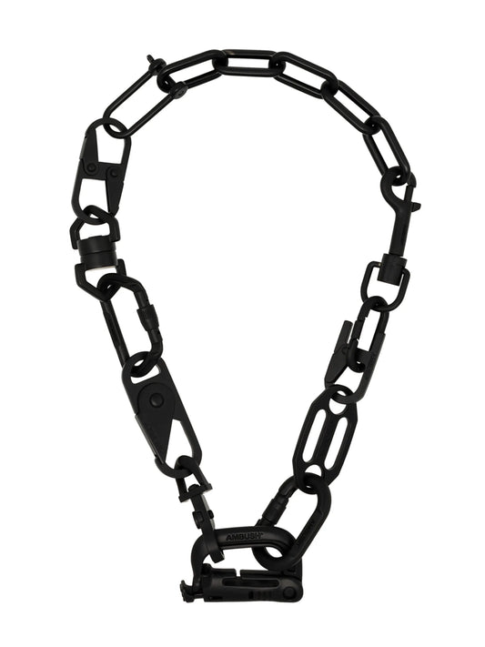 Carabiner chain necklace