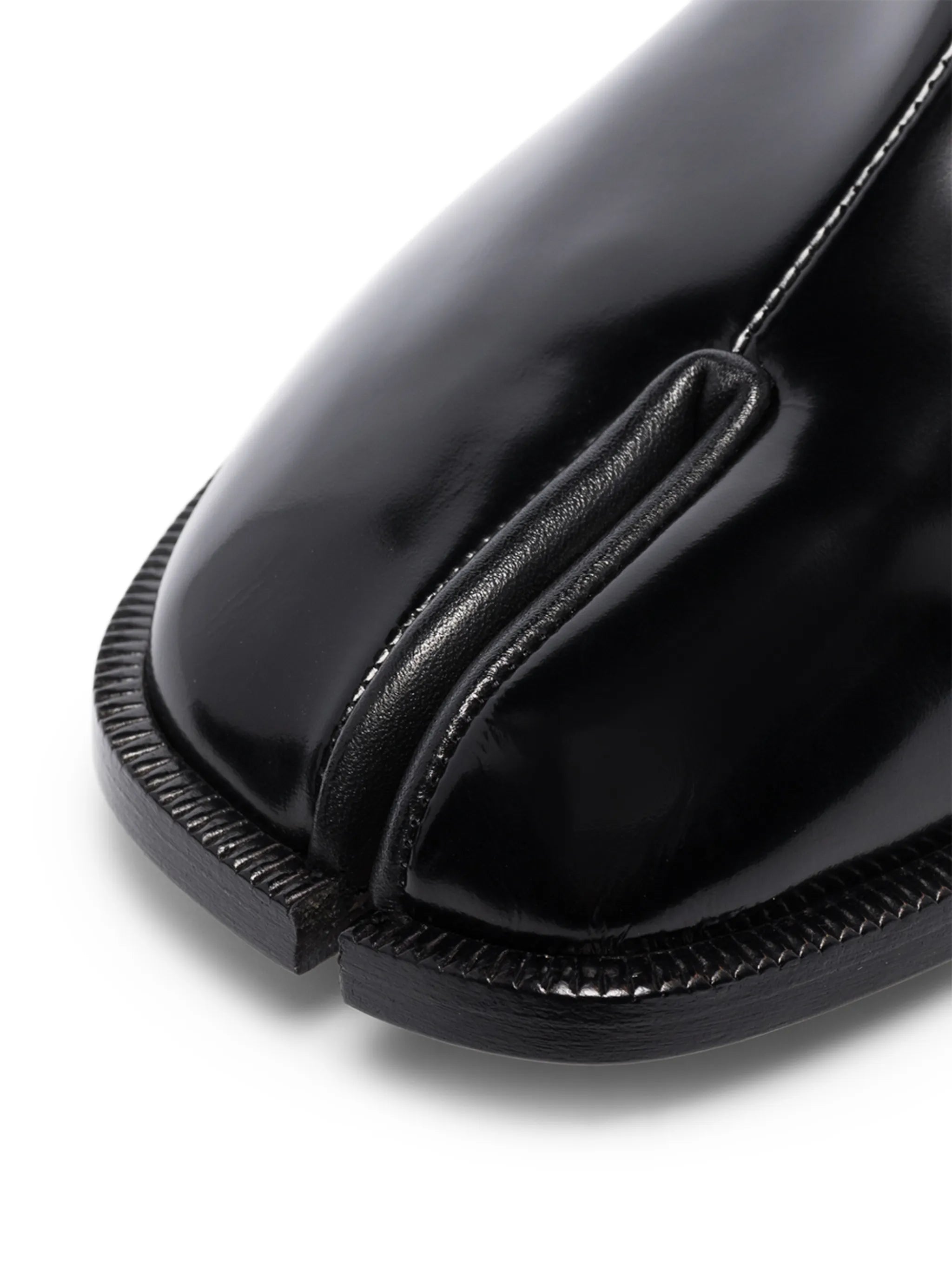 Tabi leather loafers