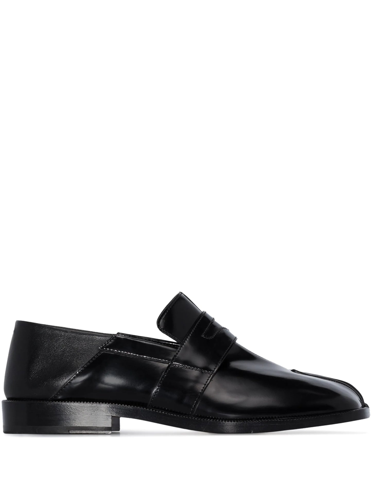 Tabi leather loafers