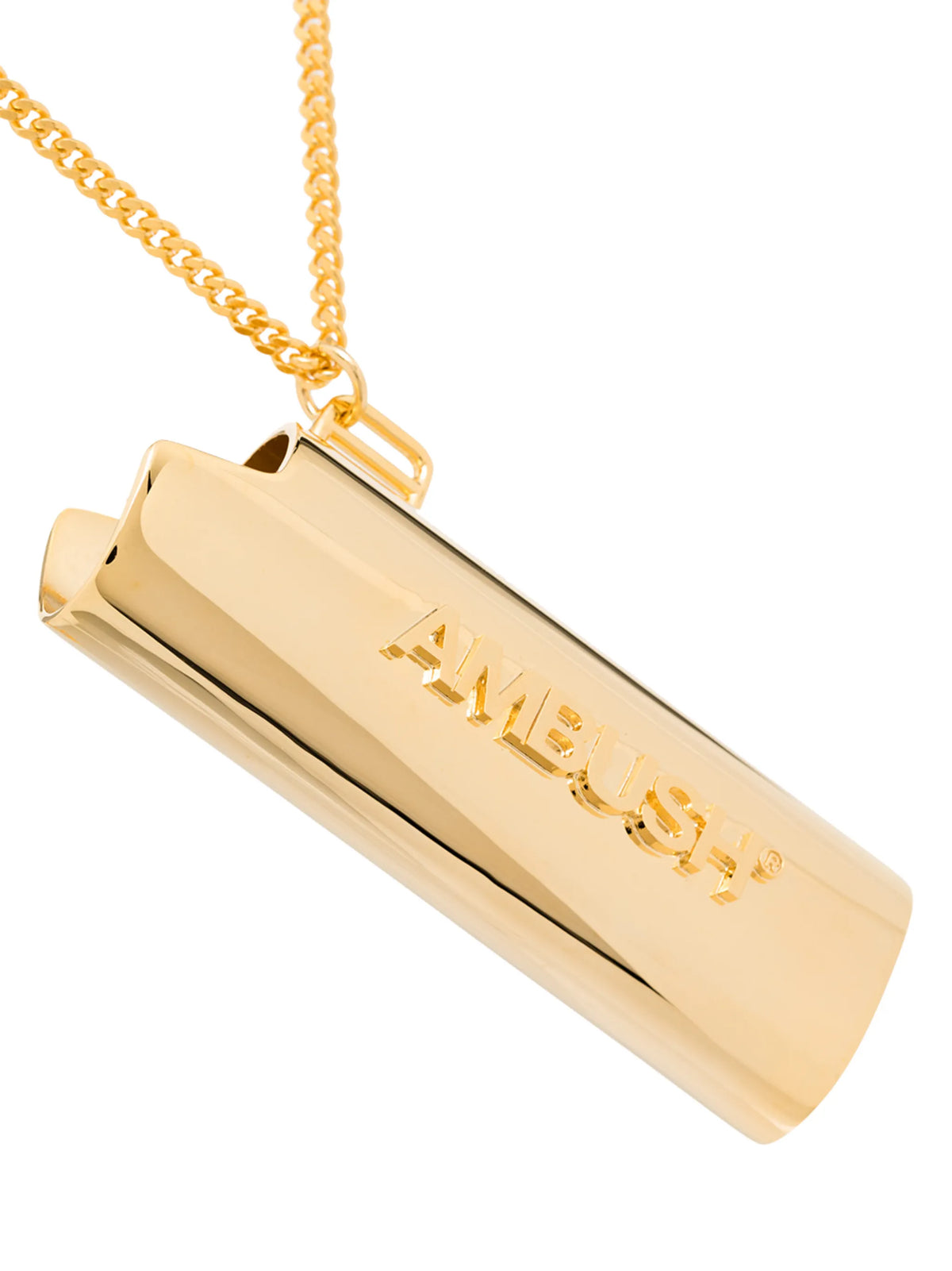lighter-holder pendant necklace