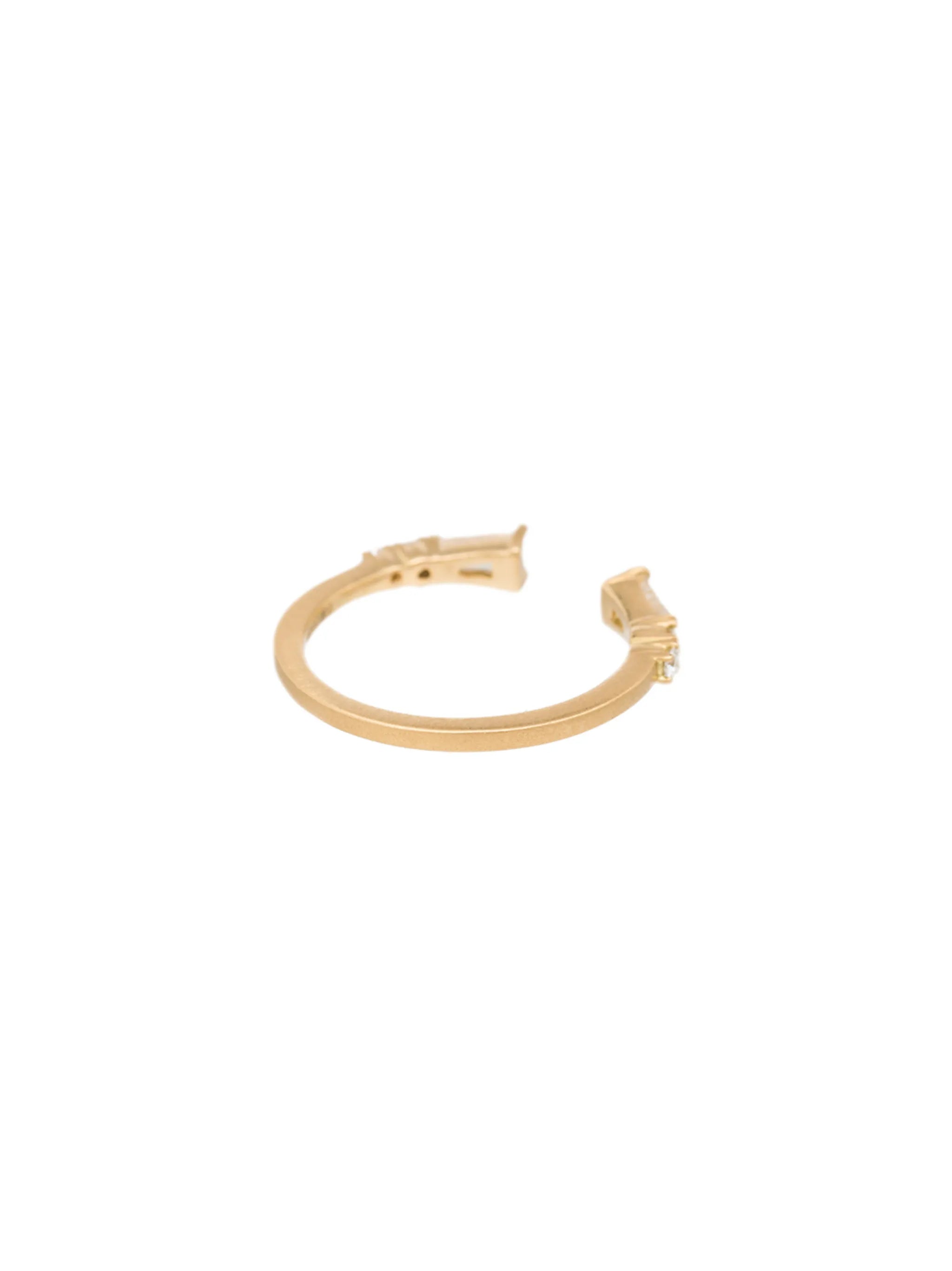 18kt gold Astor diamond ring