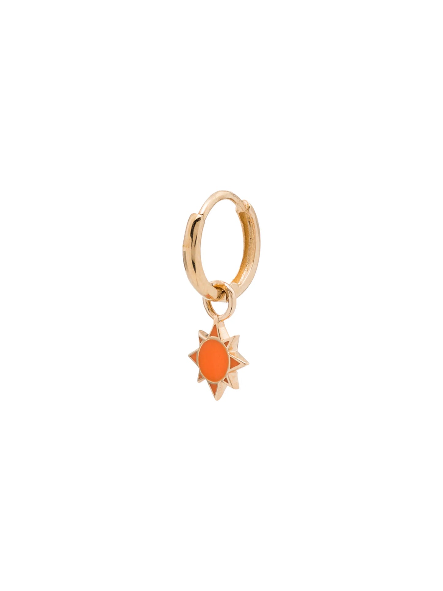 14kt yellow gold earring