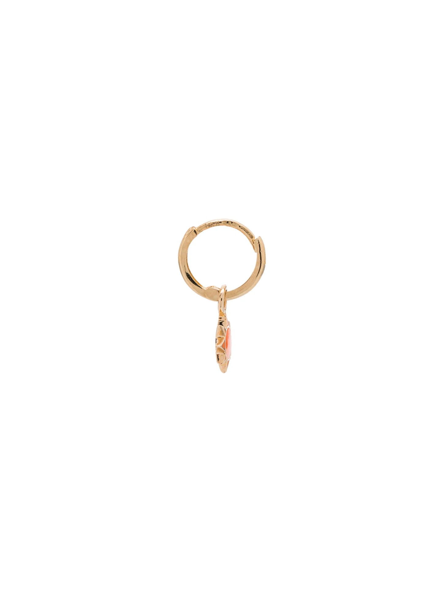 14kt yellow gold earring
