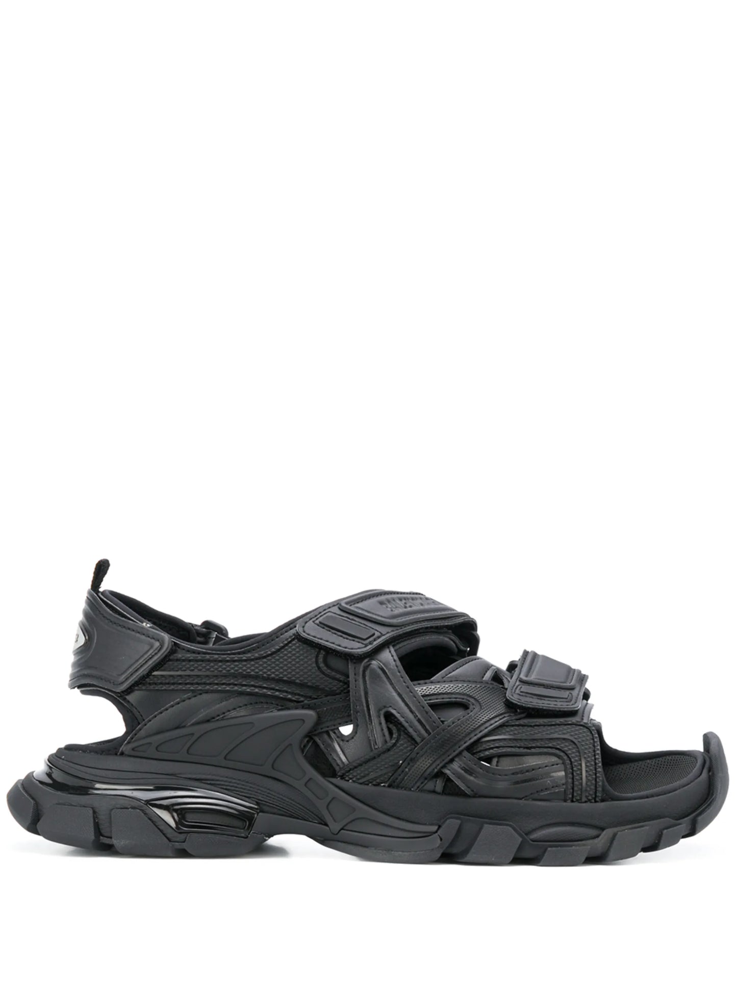 Track touch-strap sandals