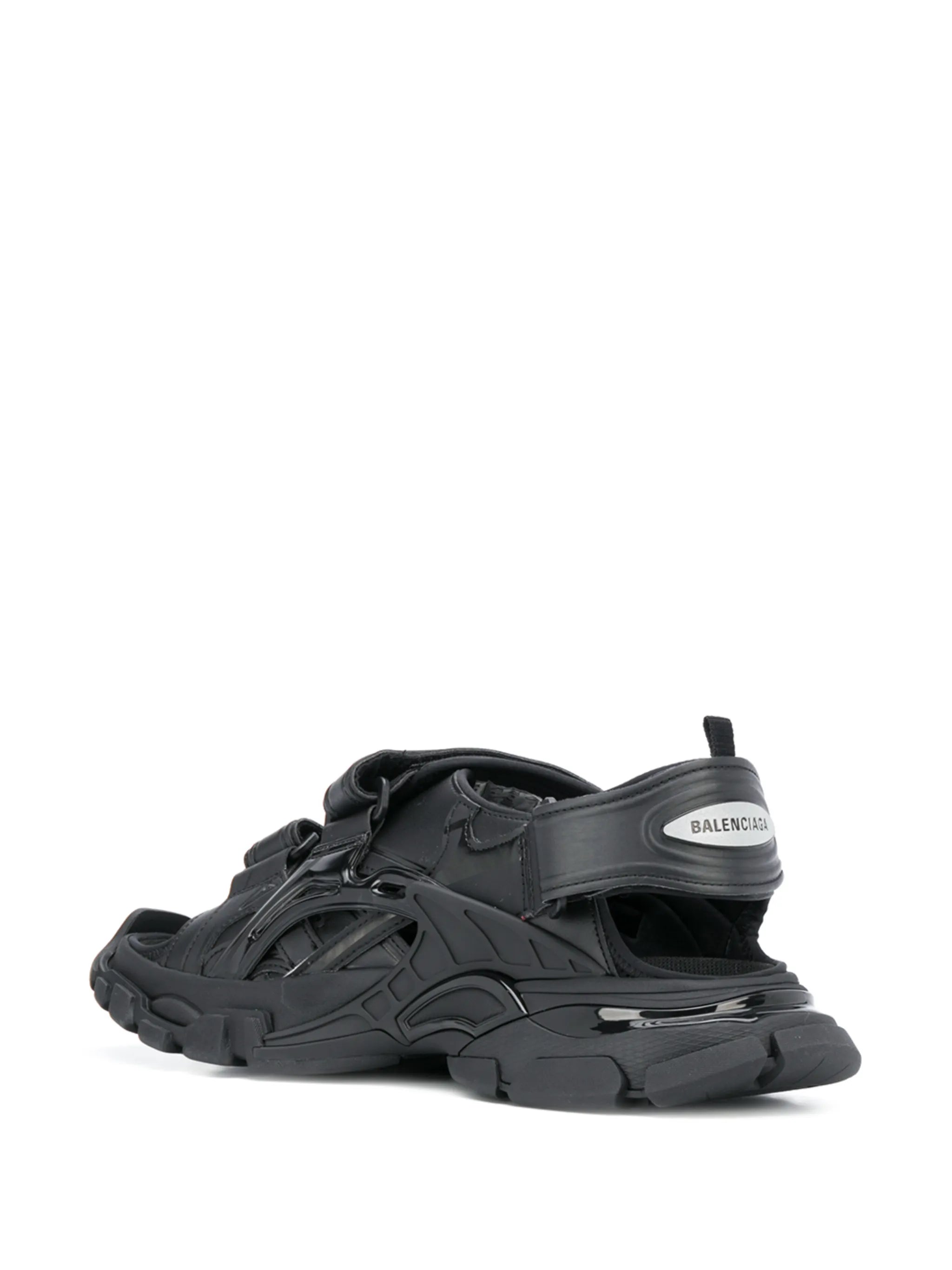 Track touch-strap sandals