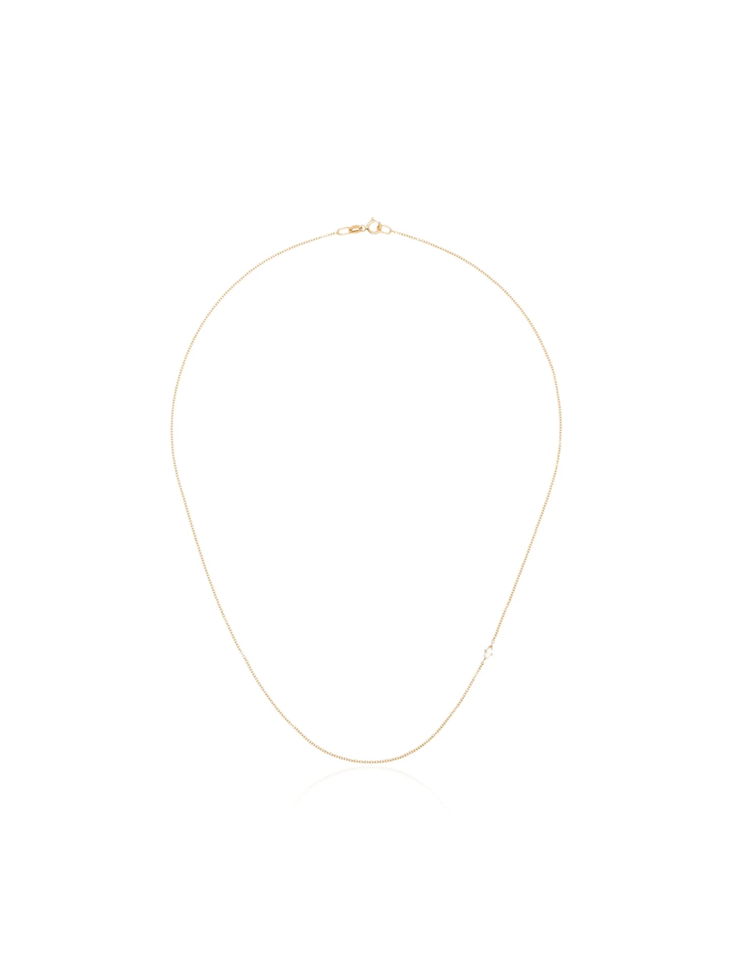 18kt yellow gold diamond chain