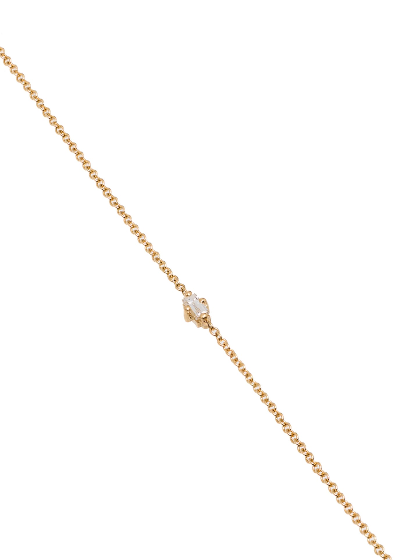 18kt yellow gold diamond chain
