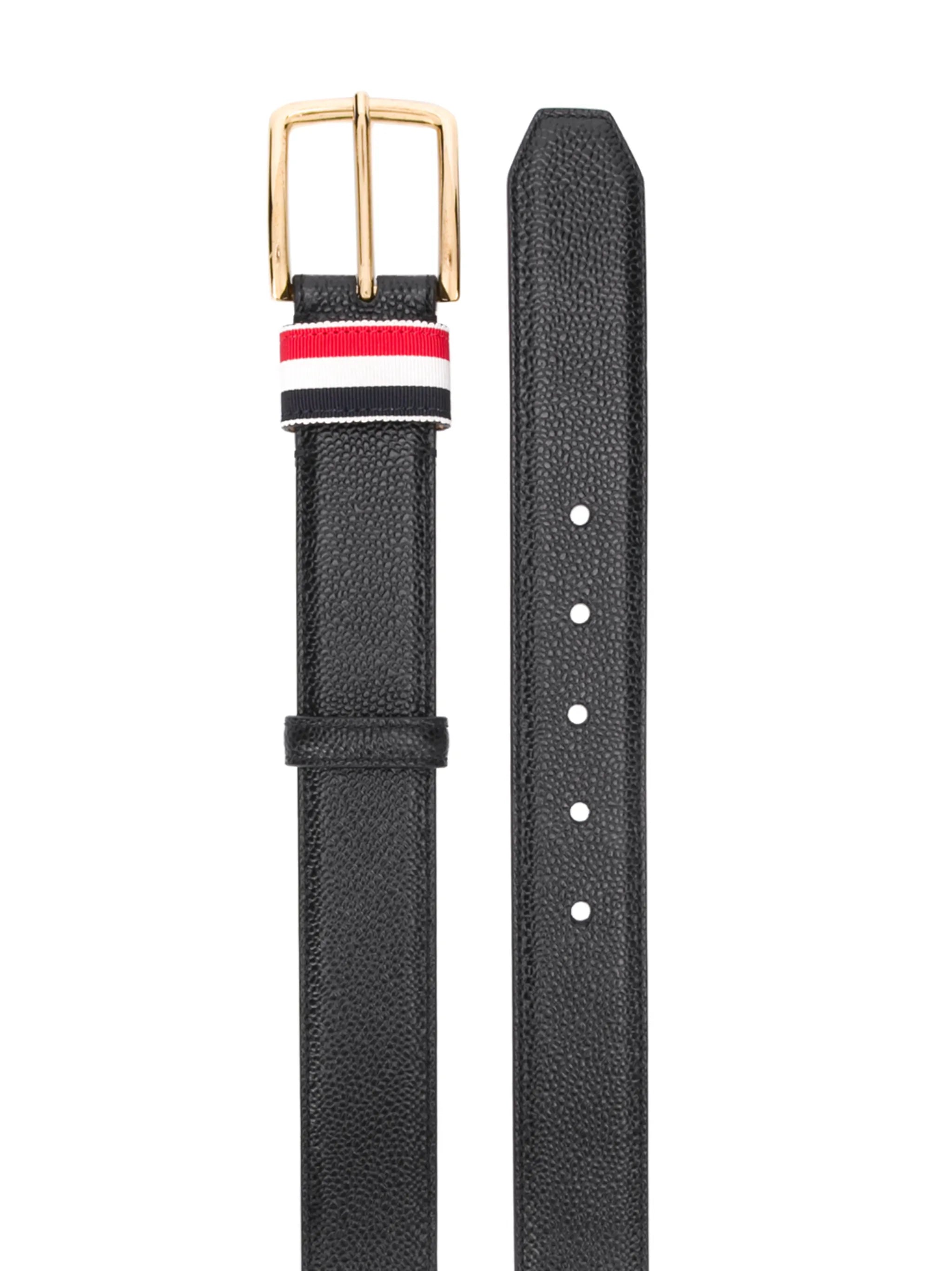 pebble-grain RWB loop belt 35mm