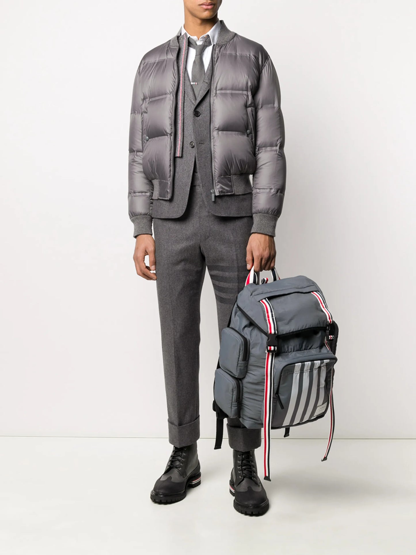 4-Bar single-breasted blazer