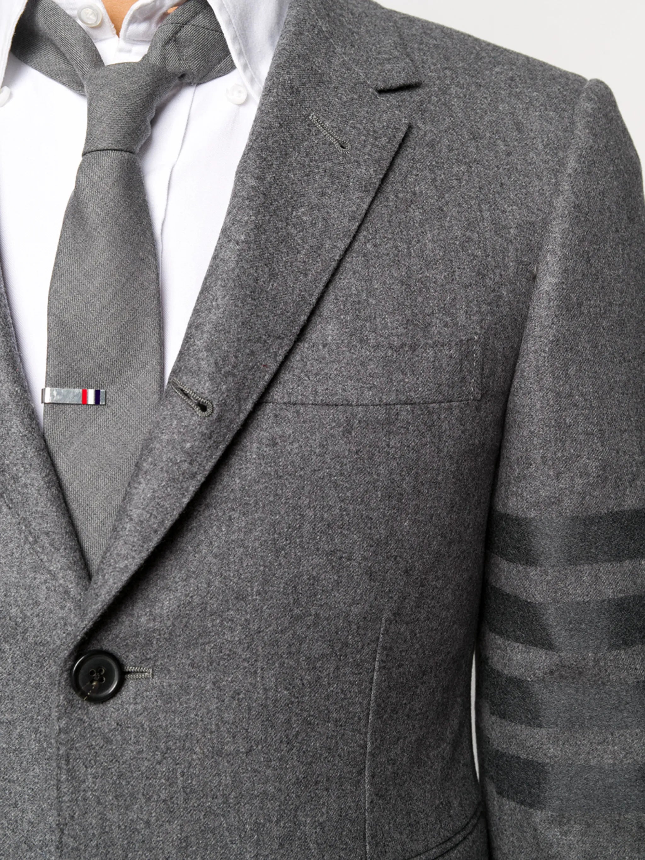 4-Bar single-breasted blazer