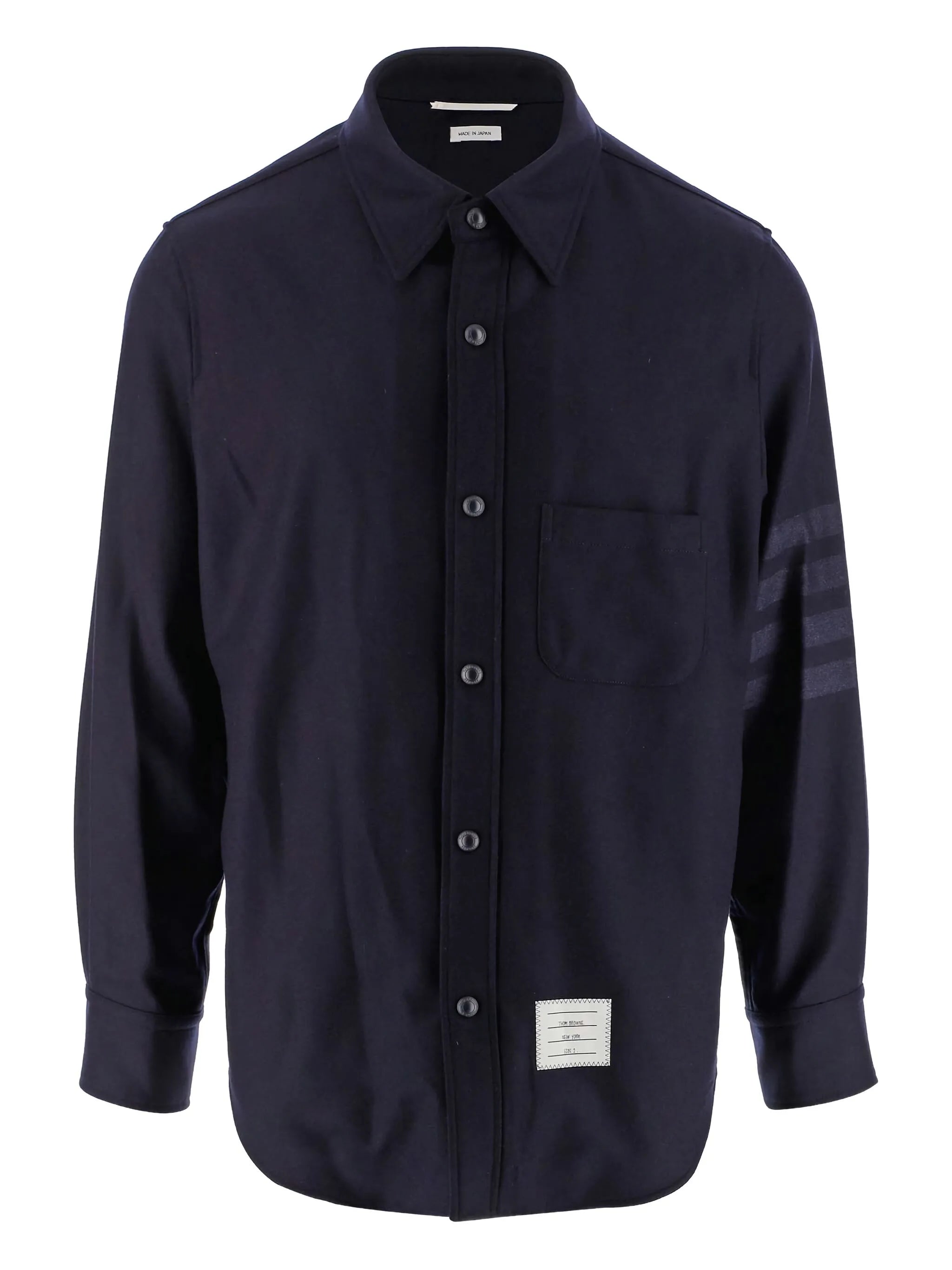 4-Bar detail overshirt