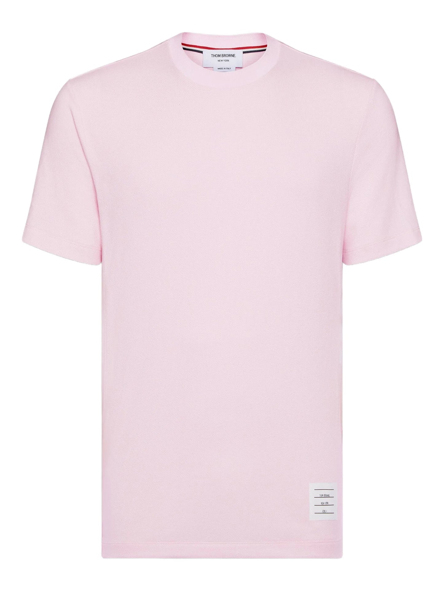 Classic Pique Rib Cuff RWB Tee