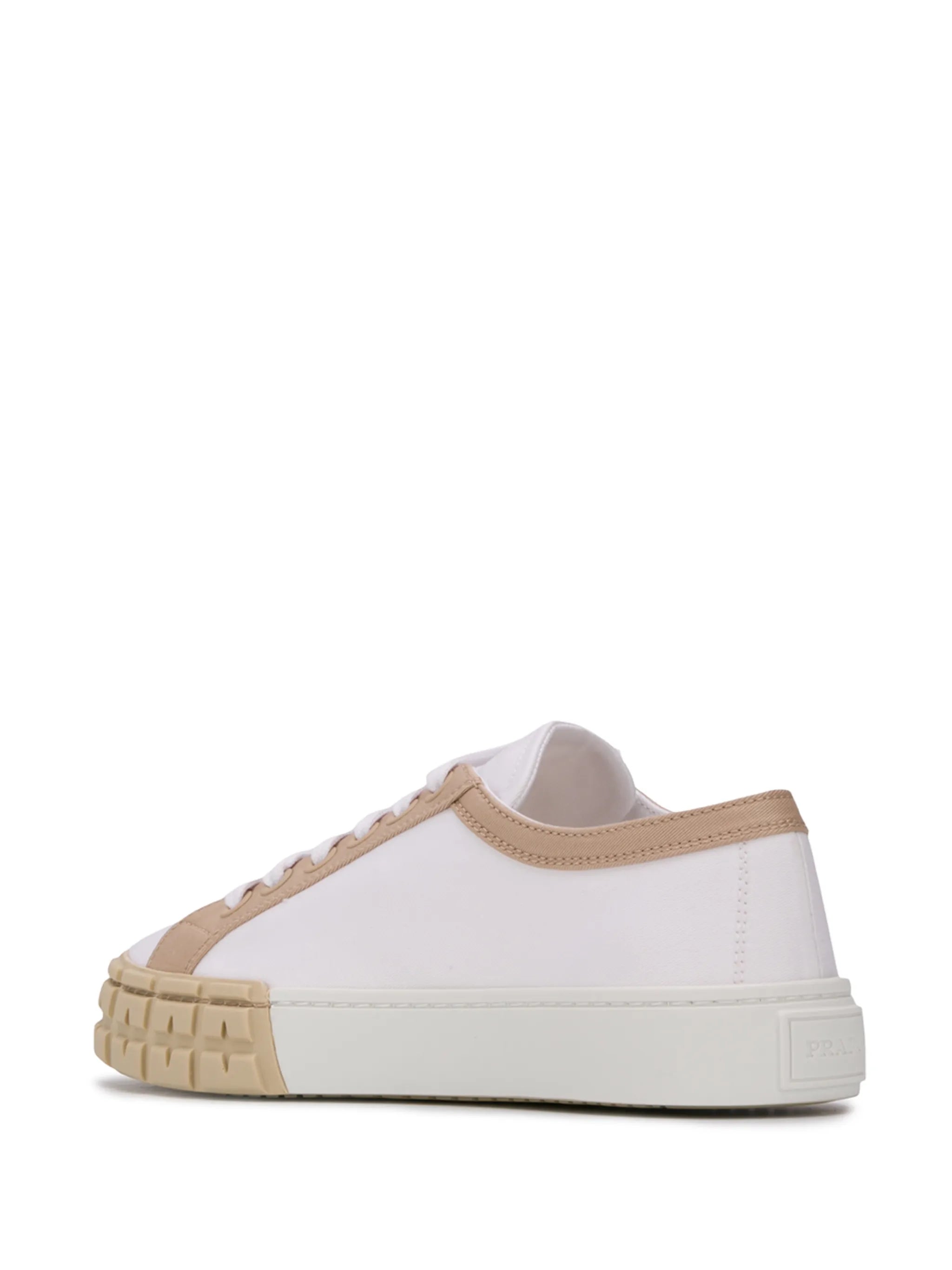 triangle-logo low-top sneakers