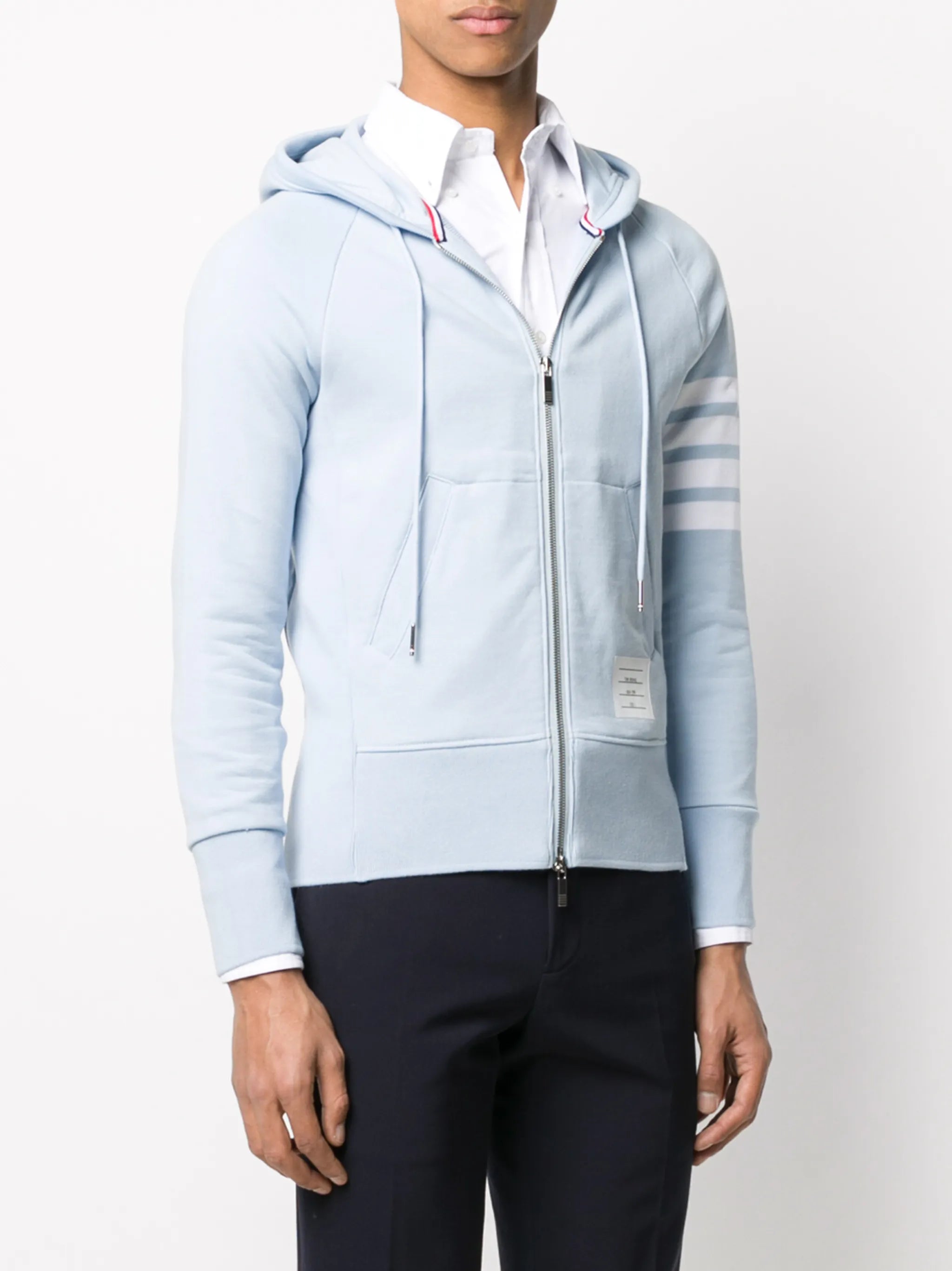 CLASSIC FULL ZIP HOODIE IN CLASSIC LOOPBACK W ENGINEERED 4