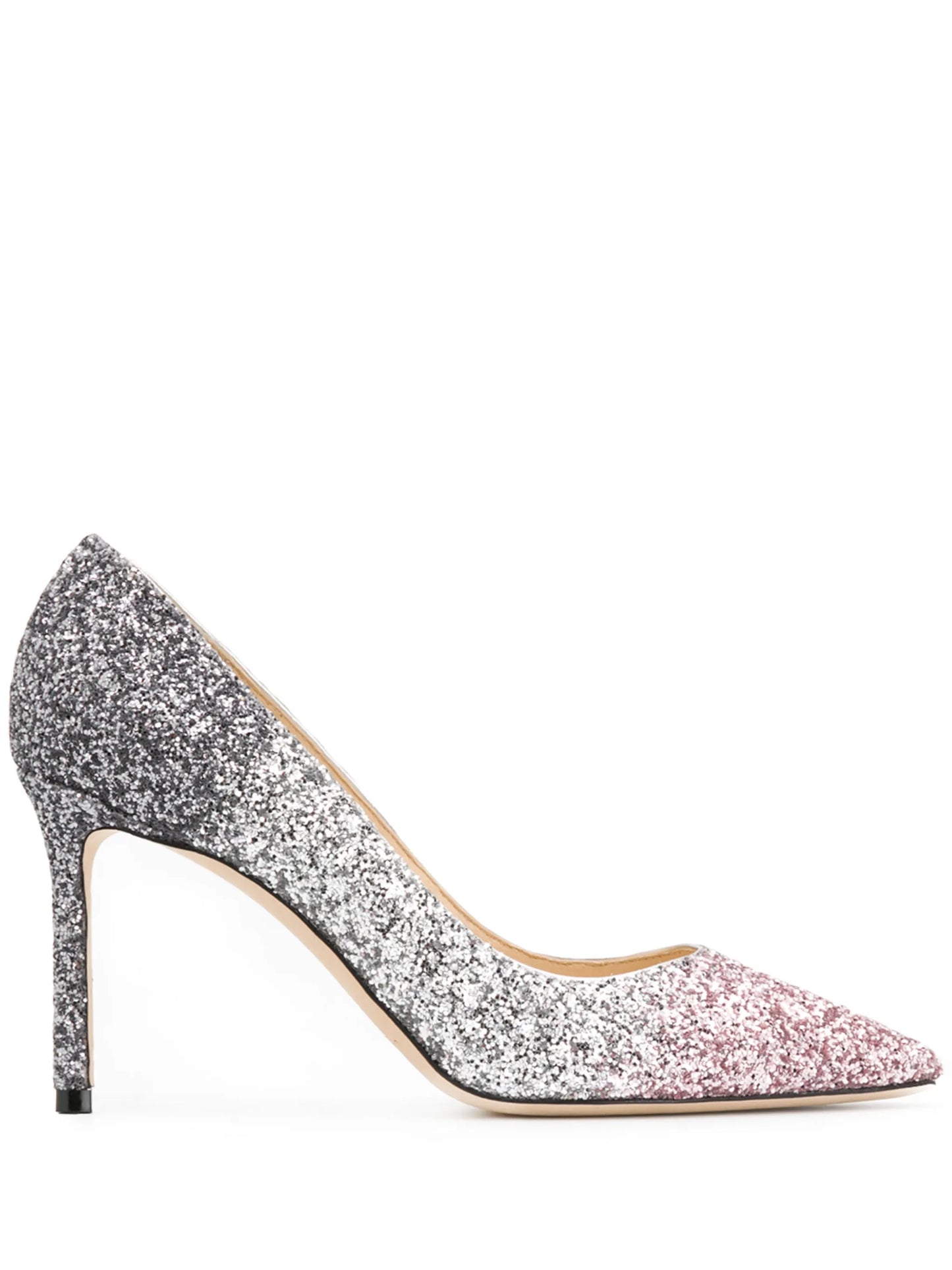Romy glitter-embellished pumps