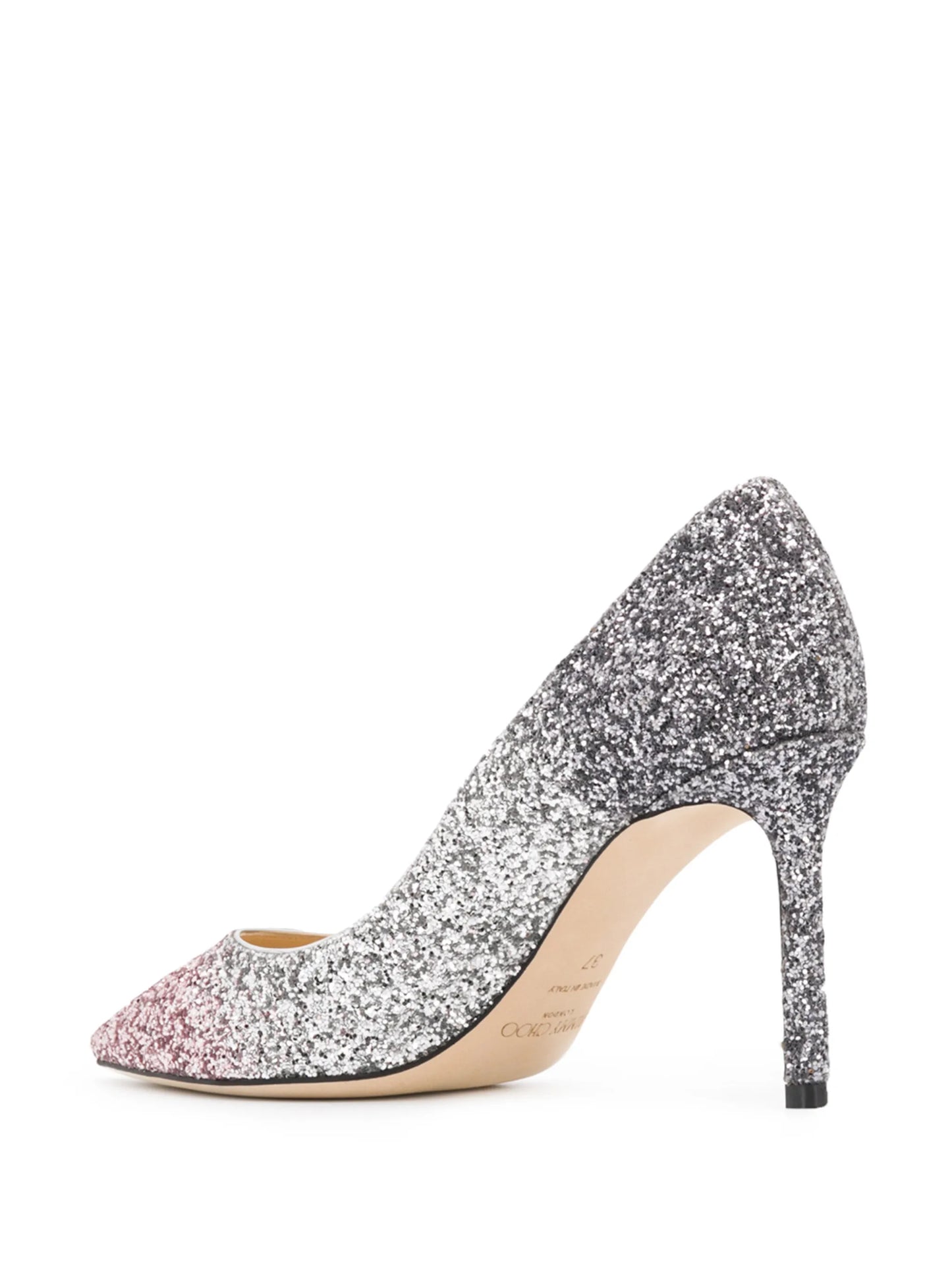 Romy glitter-embellished pumps