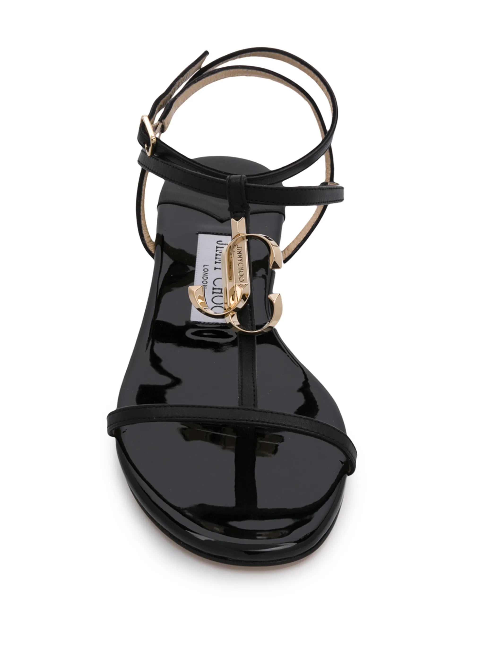 Alodie logo flat sandals