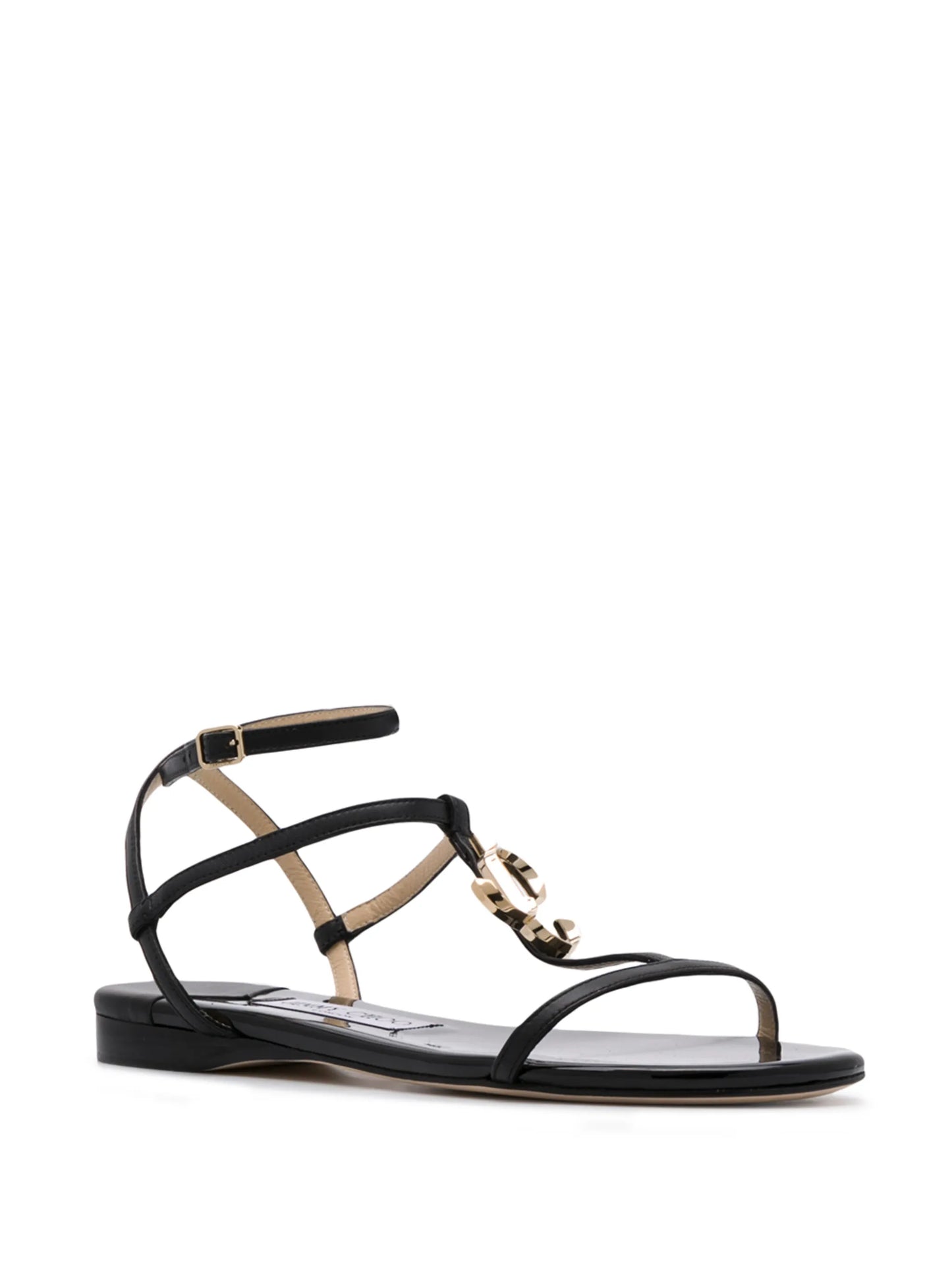 Alodie logo flat sandals
