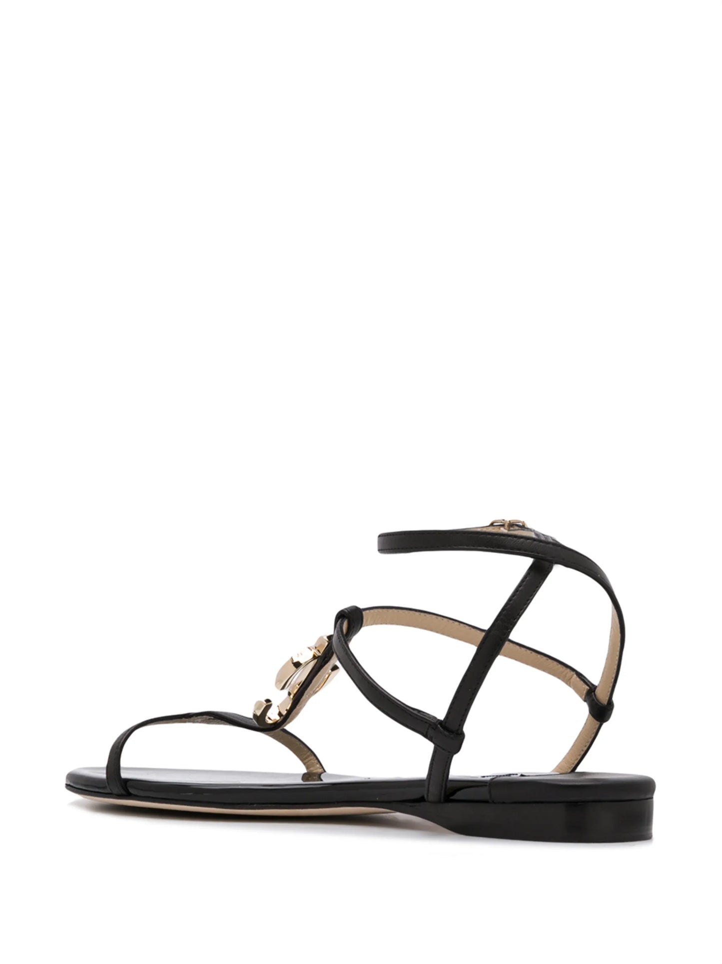 Alodie logo flat sandals