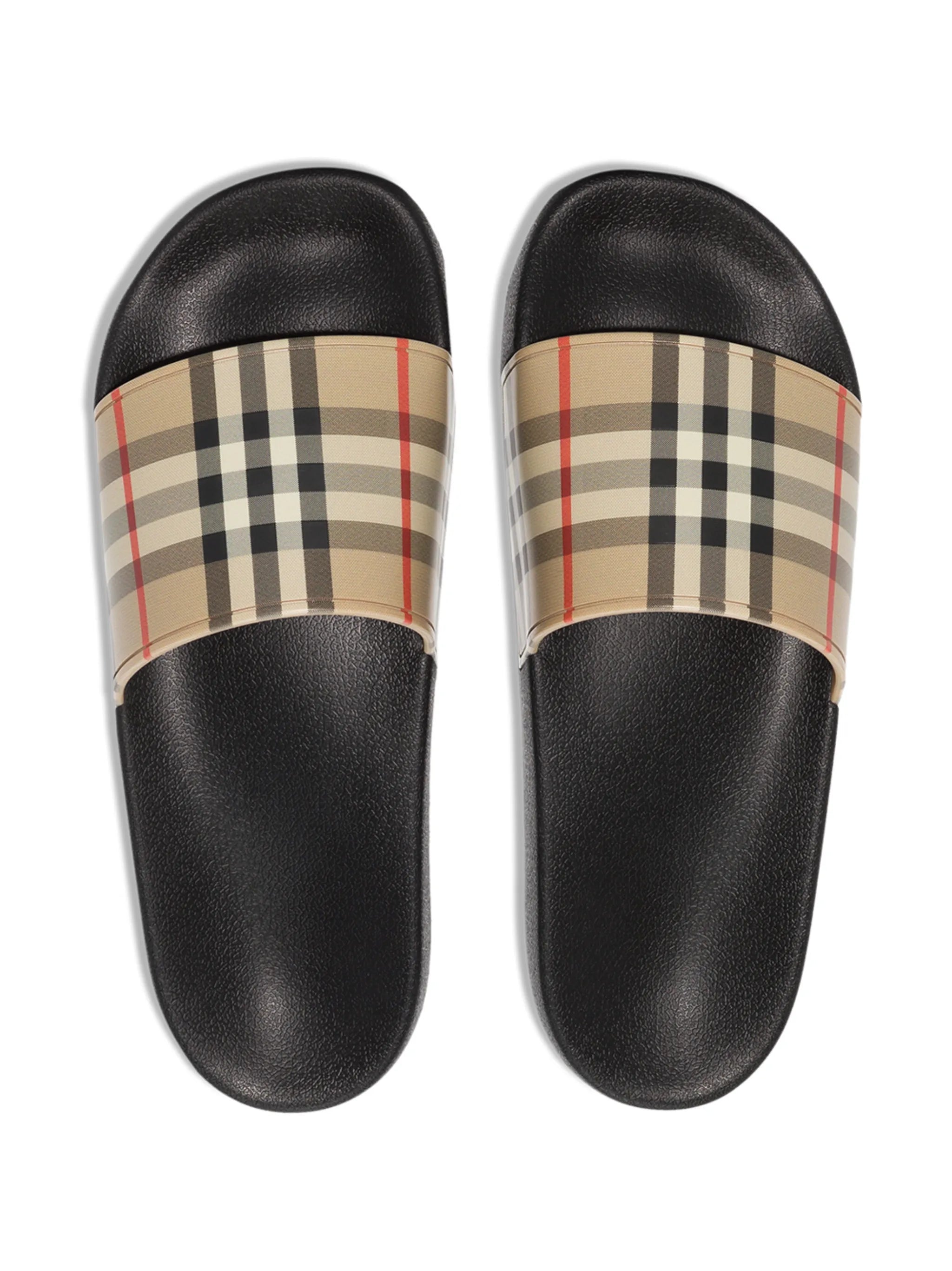 Vintage Check flat slides