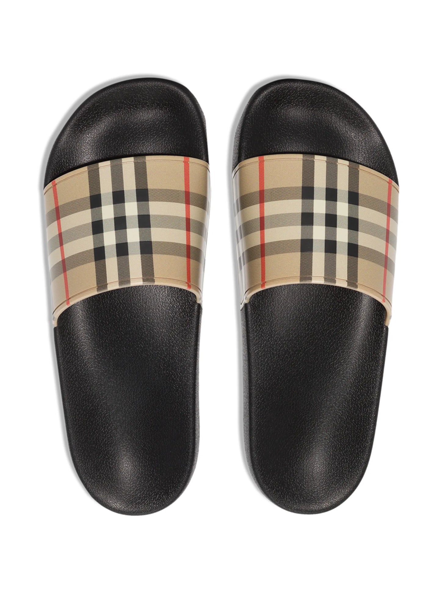 Vintage Check flat slides