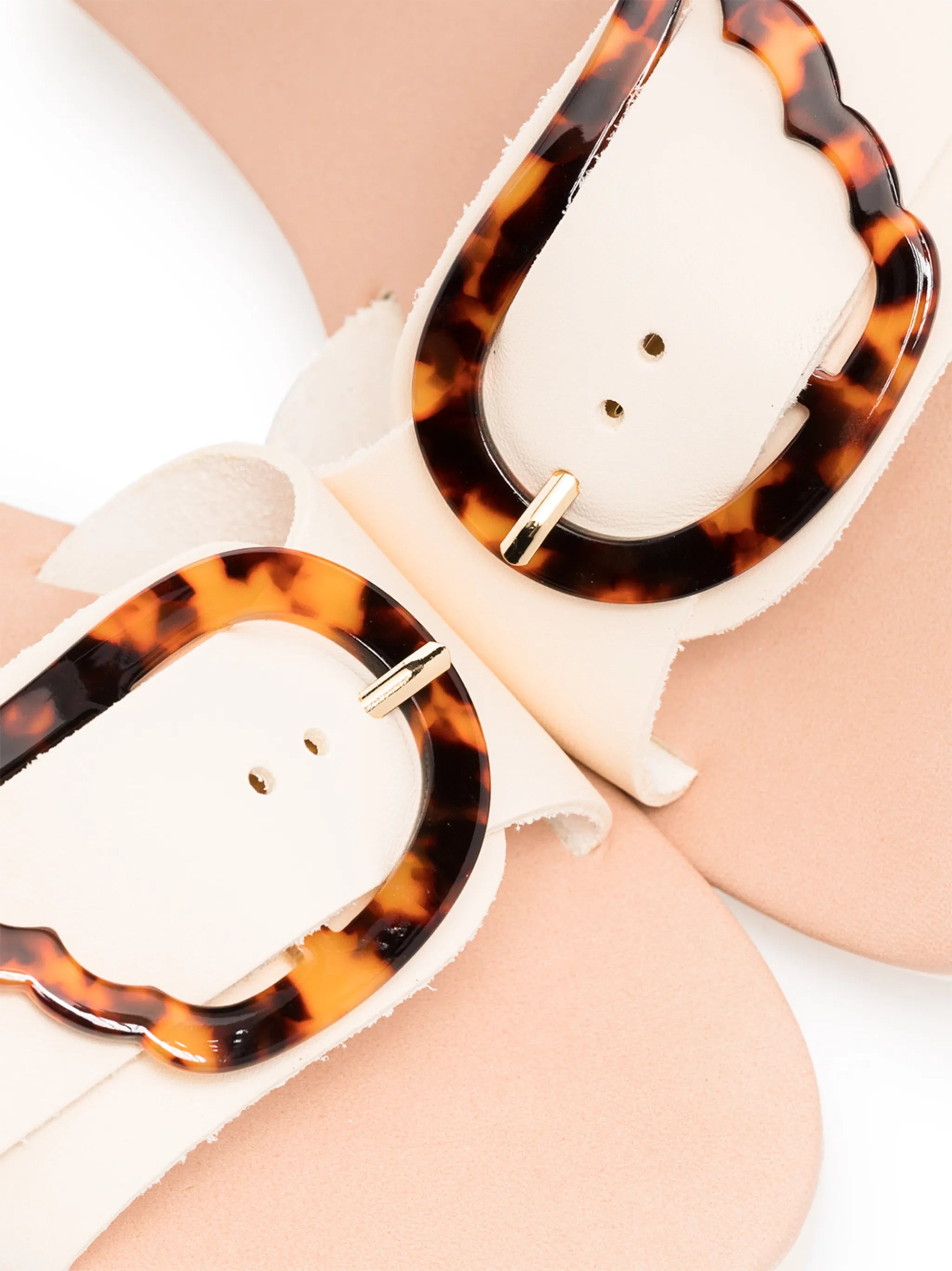 Aglaia leather slides