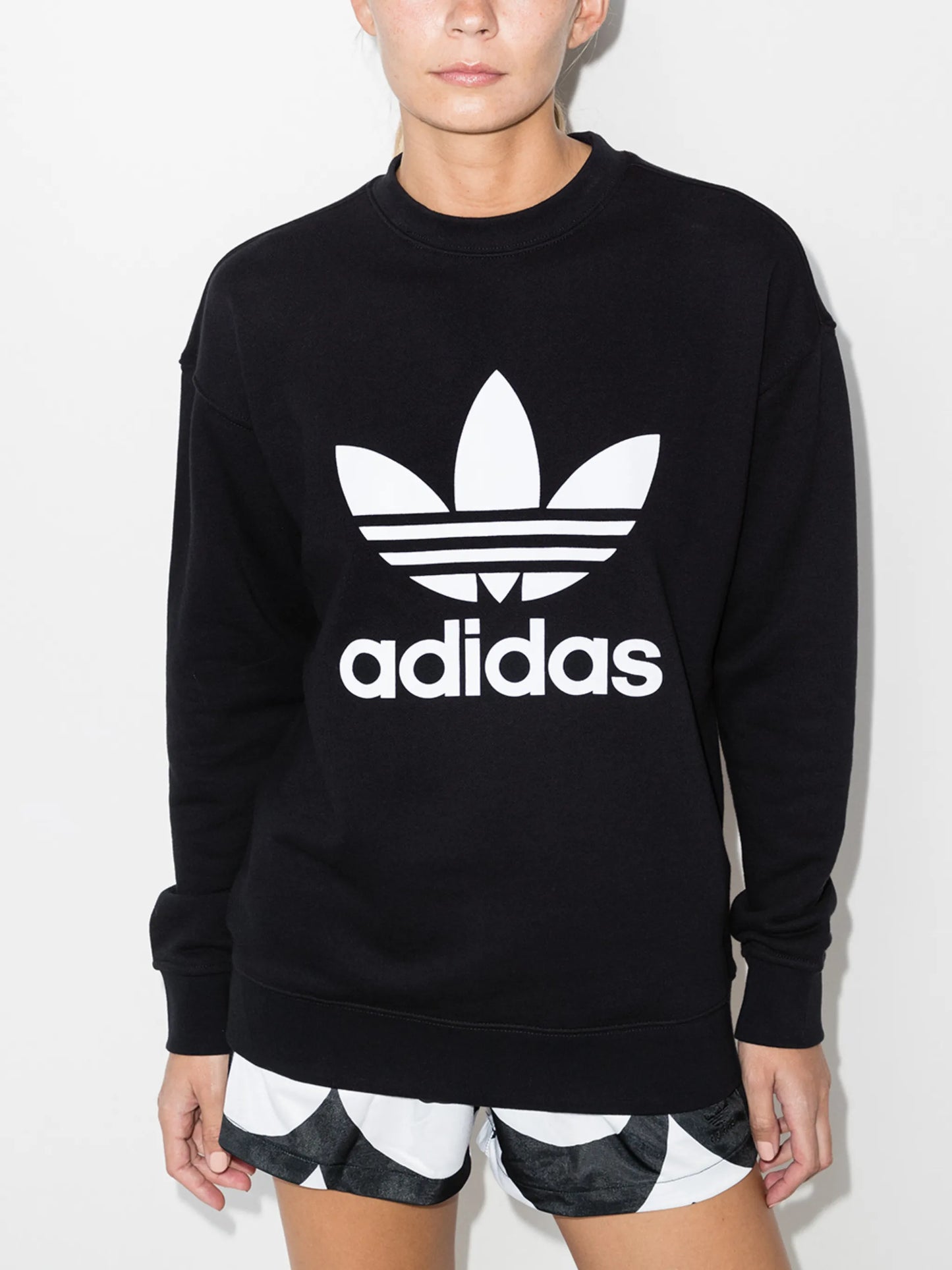 logo-print cotton sweatshirt
