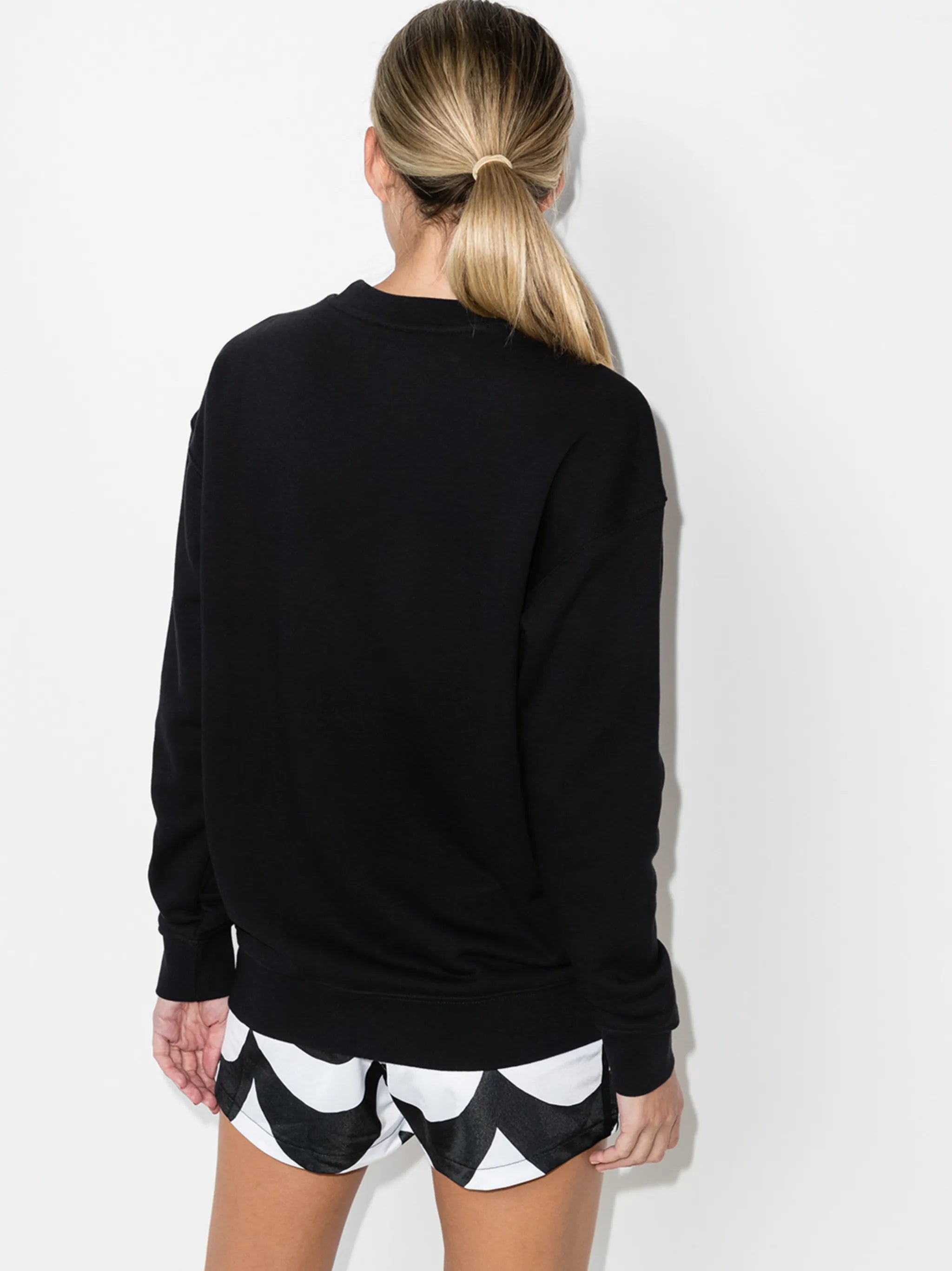 logo-print cotton sweatshirt