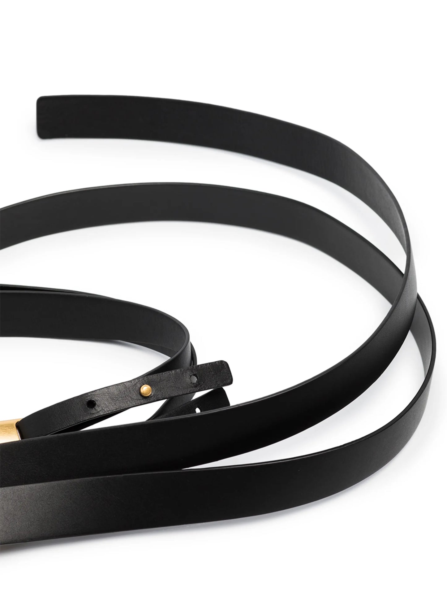 double buckle belt