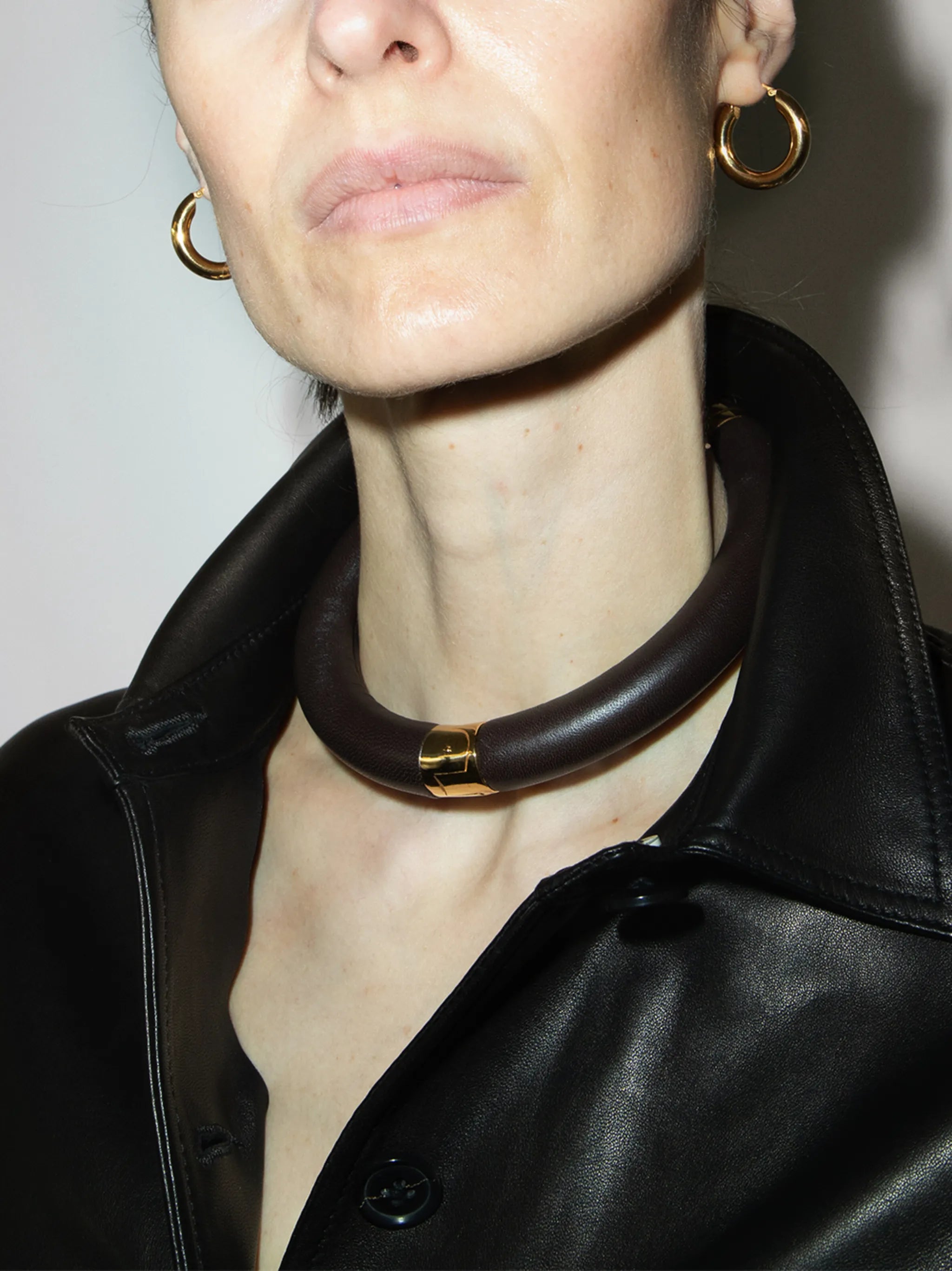 hoop earrings