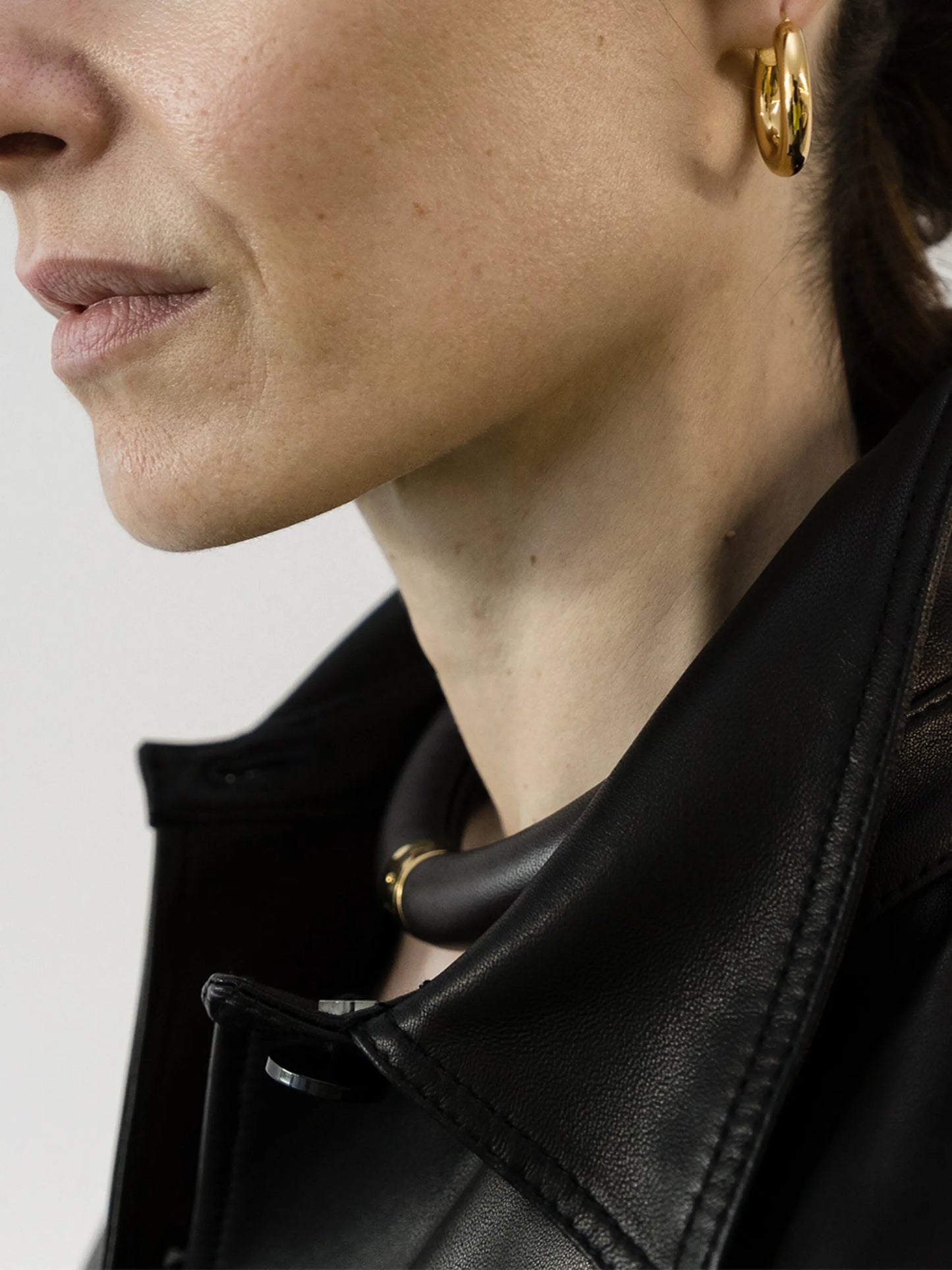 hoop earrings
