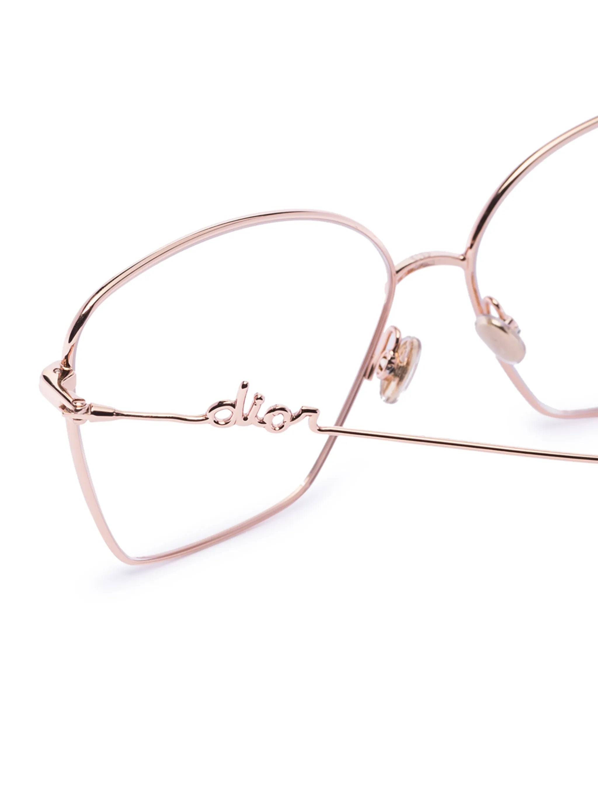 cat-eye frame glasses