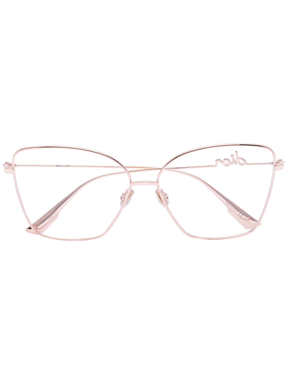 cat-eye frame glasses