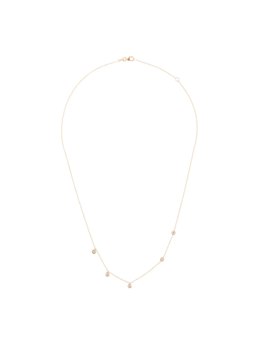 18kt gold Ivy diamond necklace